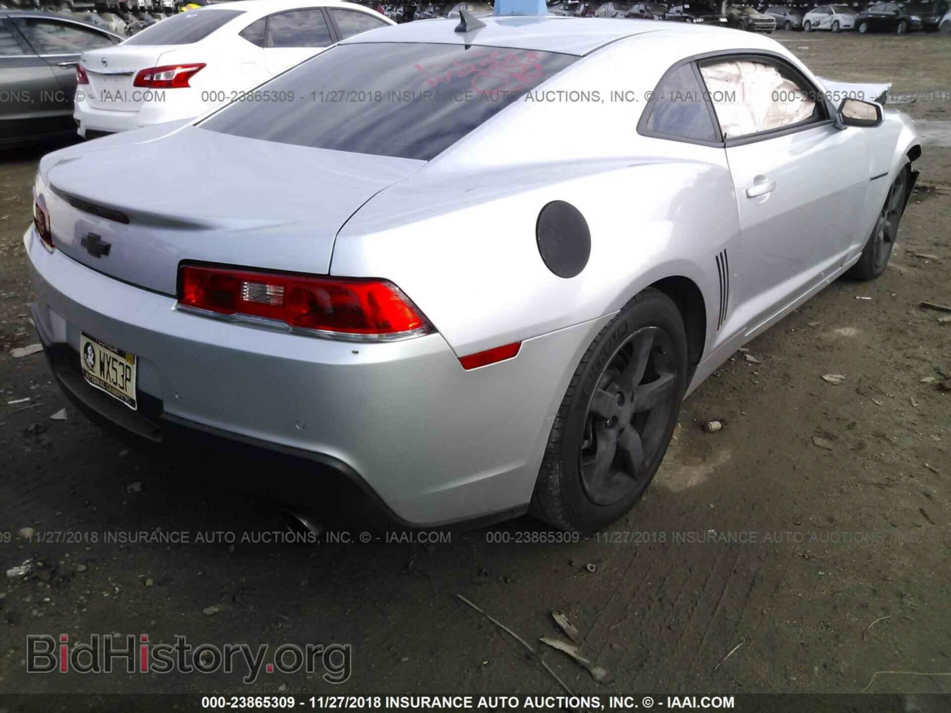 2014 CHEVROLET CAMARO - VIN: 2G1FB1E30E9202713 - Фото 4