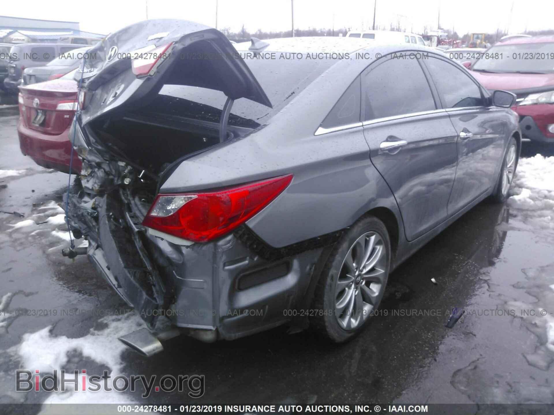 2012 HYUNDAI SONATA - VIN: 5NPEC4AC6CH420222 - Photo 4