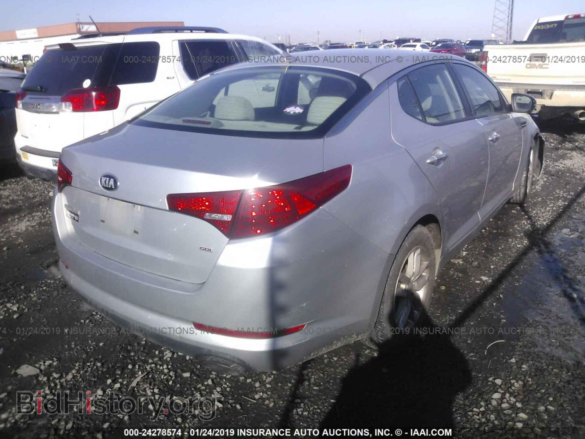 2013 KIA OPTIMA - VIN: KNAGM4A70D5422202 - Photo 4