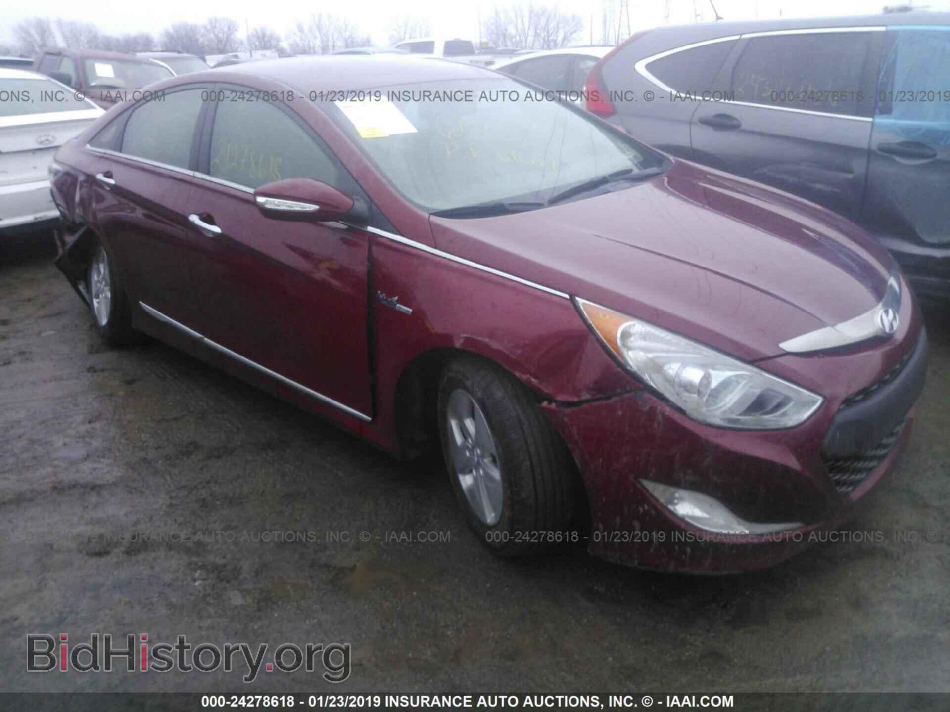 Фотография KMHEC4A47CA054363 - HYUNDAI SONATA 2012