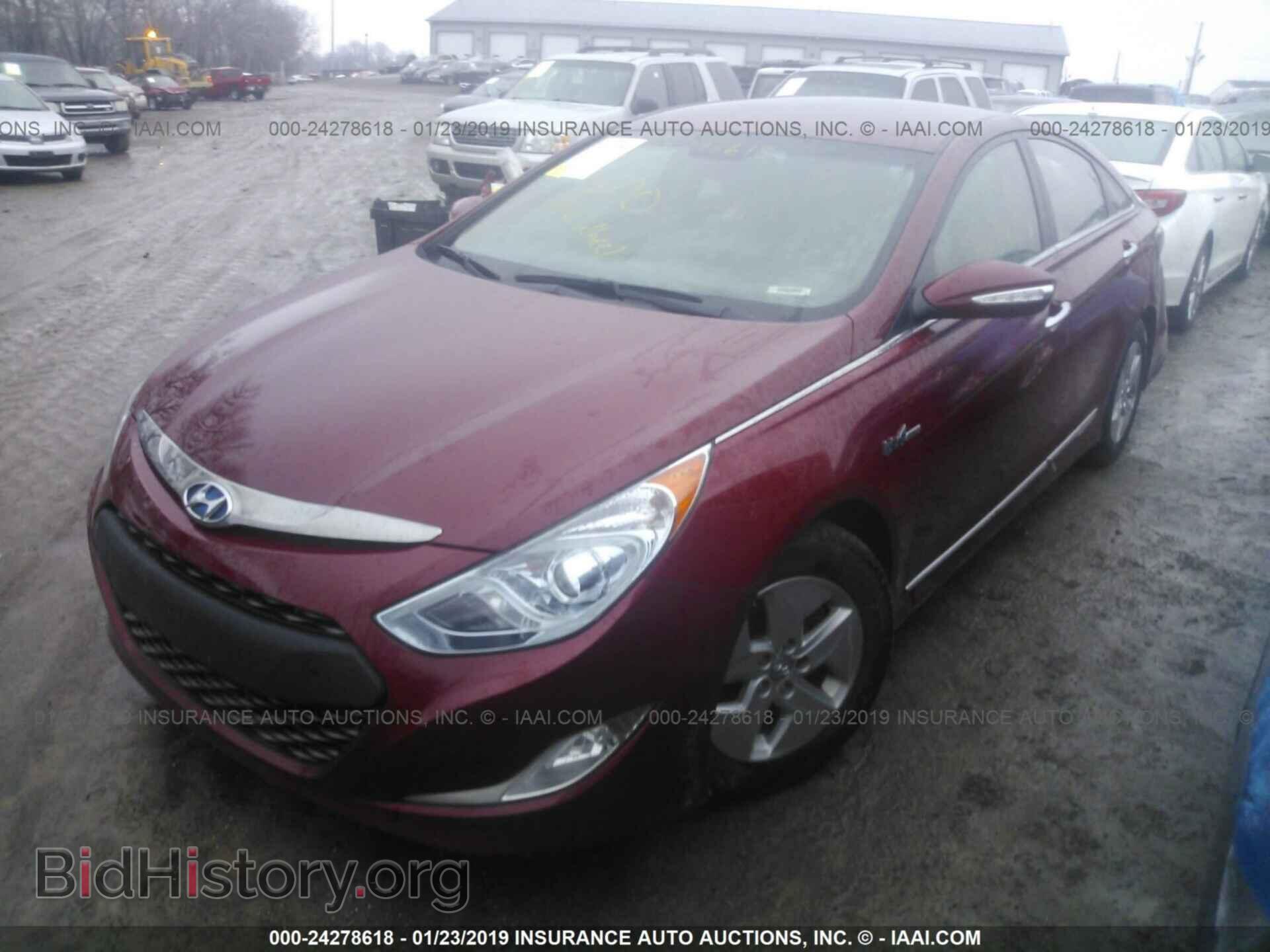 2012 HYUNDAI SONATA - VIN: KMHEC4A47CA054363 - Фото 2
