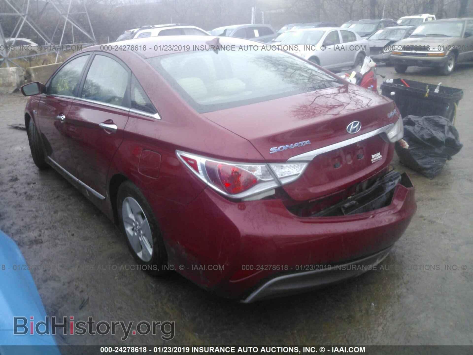 2012 HYUNDAI SONATA - VIN: KMHEC4A47CA054363 - Фото 3