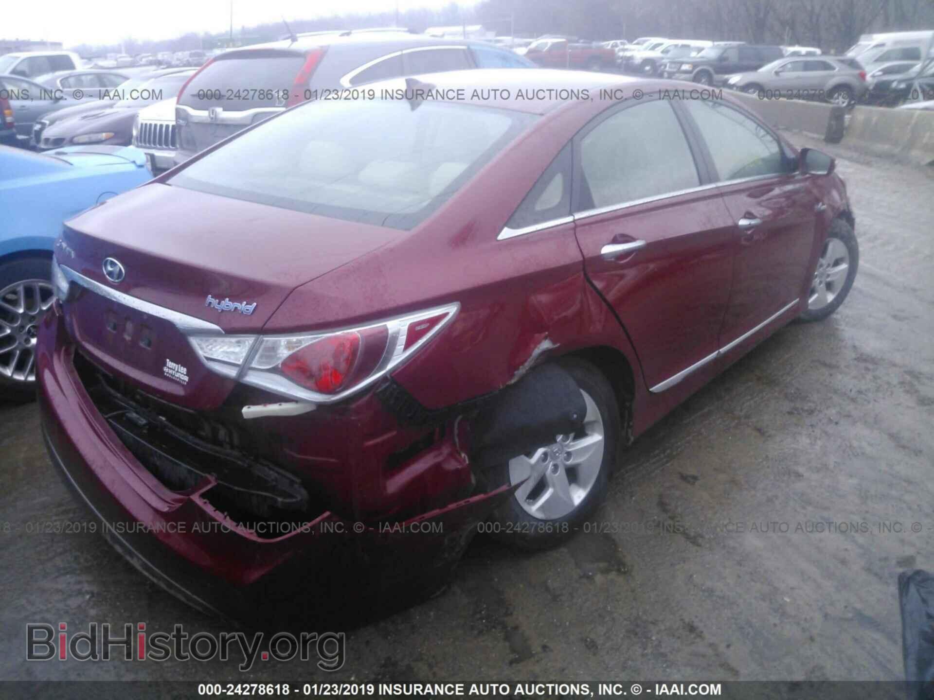 2012 HYUNDAI SONATA - VIN: KMHEC4A47CA054363 - Фото 4
