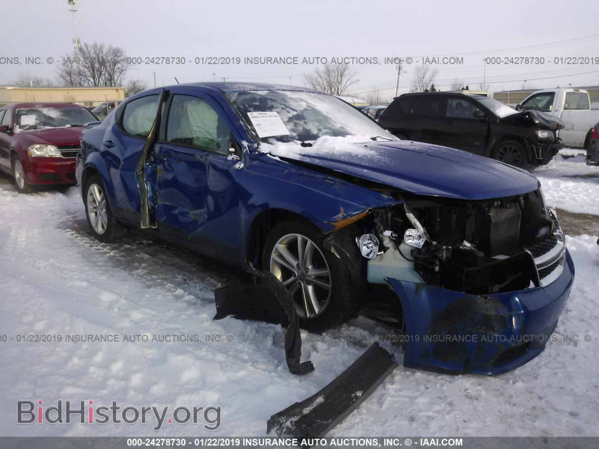 Фотография 1C3CDZAG0CN314941 - DODGE AVENGER 2012