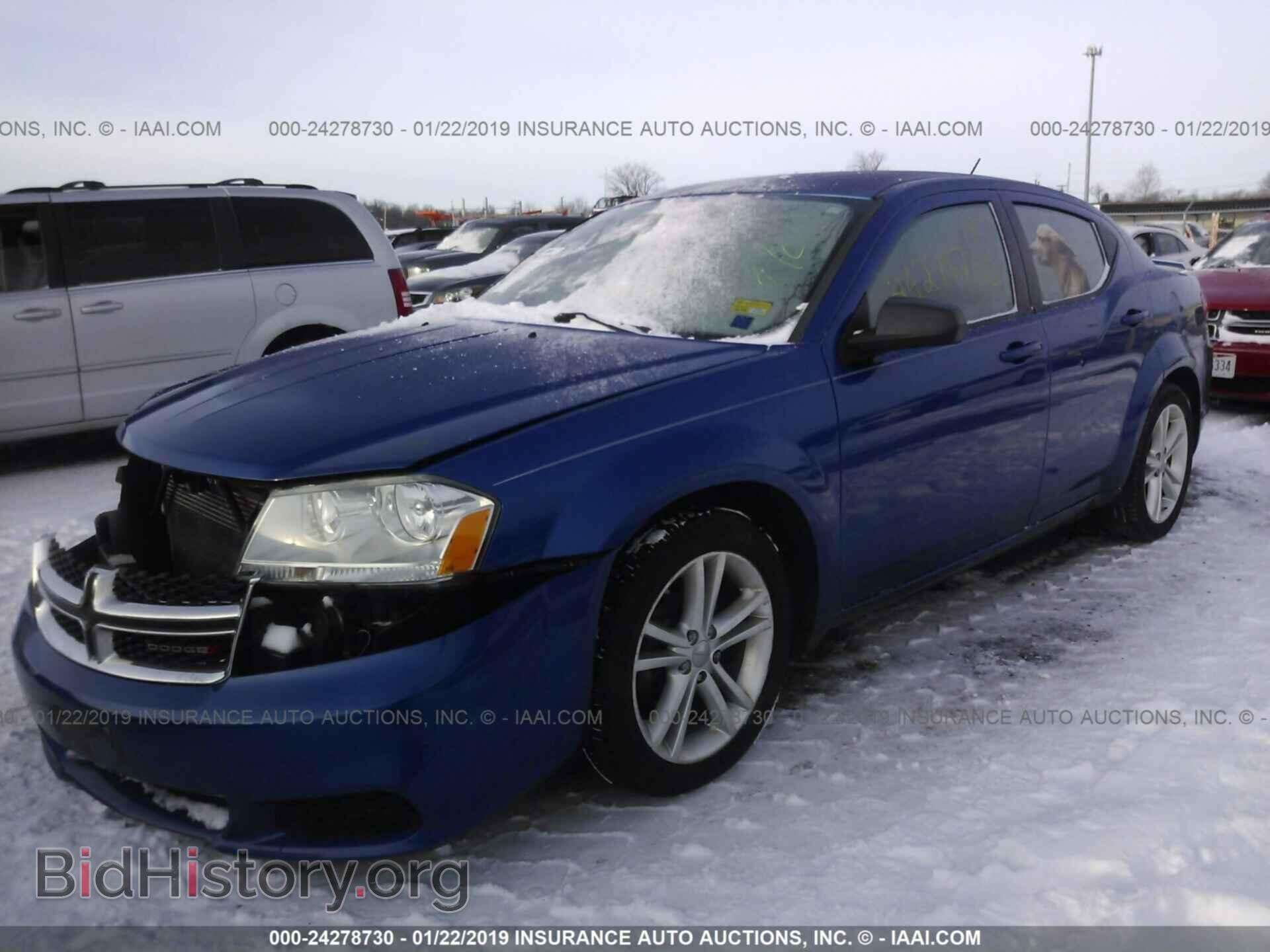 2012 DODGE AVENGER - VIN: 1C3CDZAG0CN314941 - Фото 2