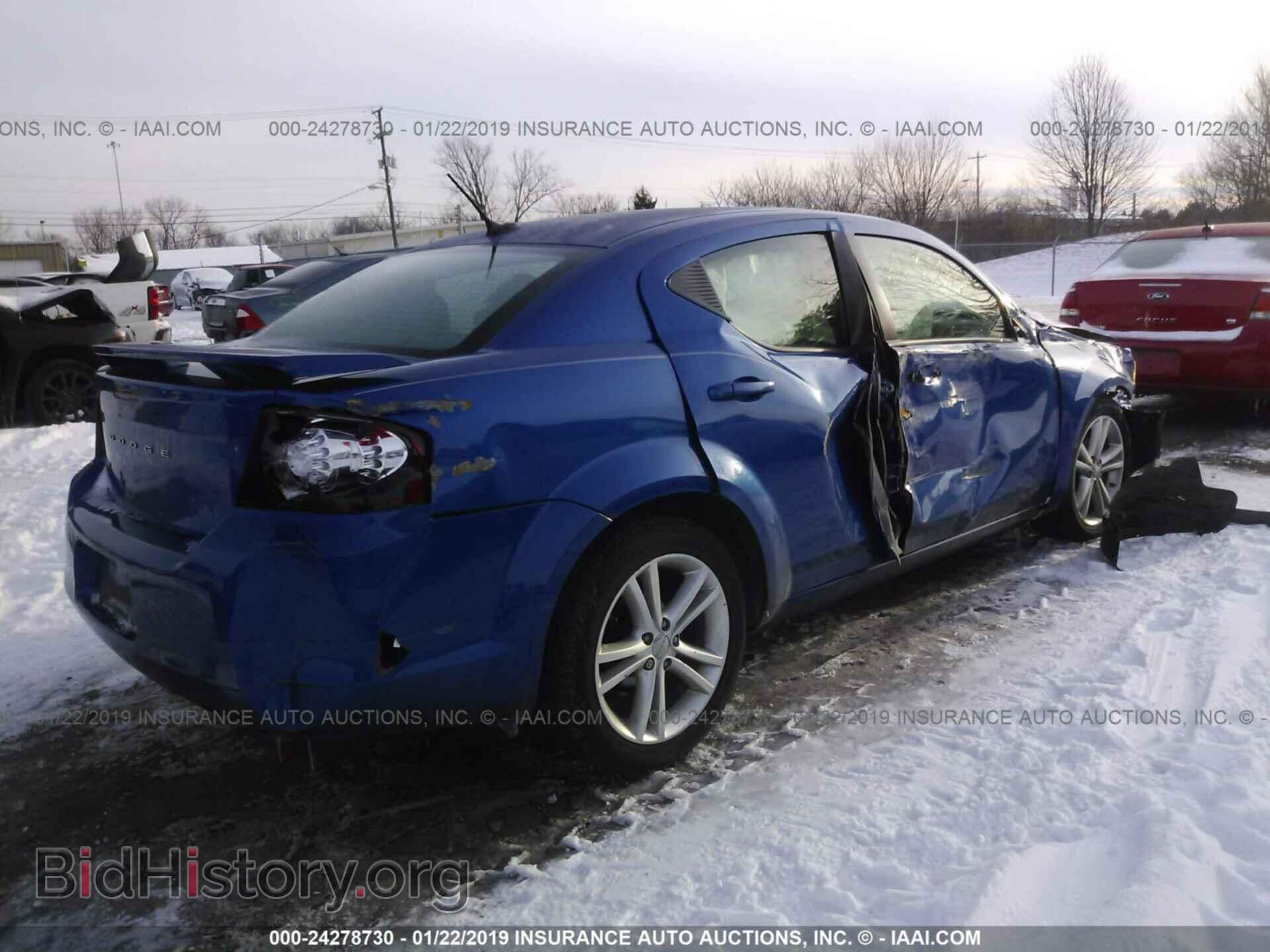 2012 DODGE AVENGER - VIN: 1C3CDZAG0CN314941 - Фото 4