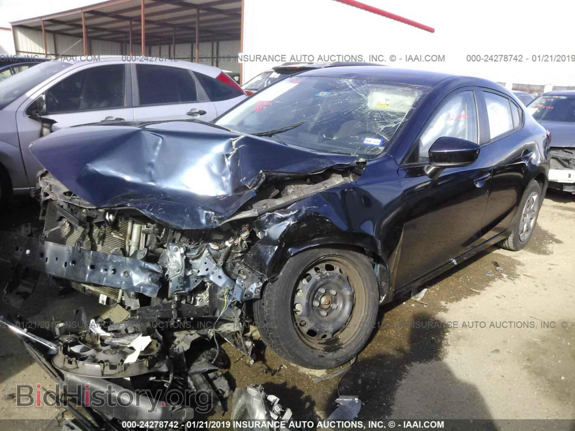 2014 MAZDA 3 - VIN: JM1BM1U70E1120439 - Фото 2