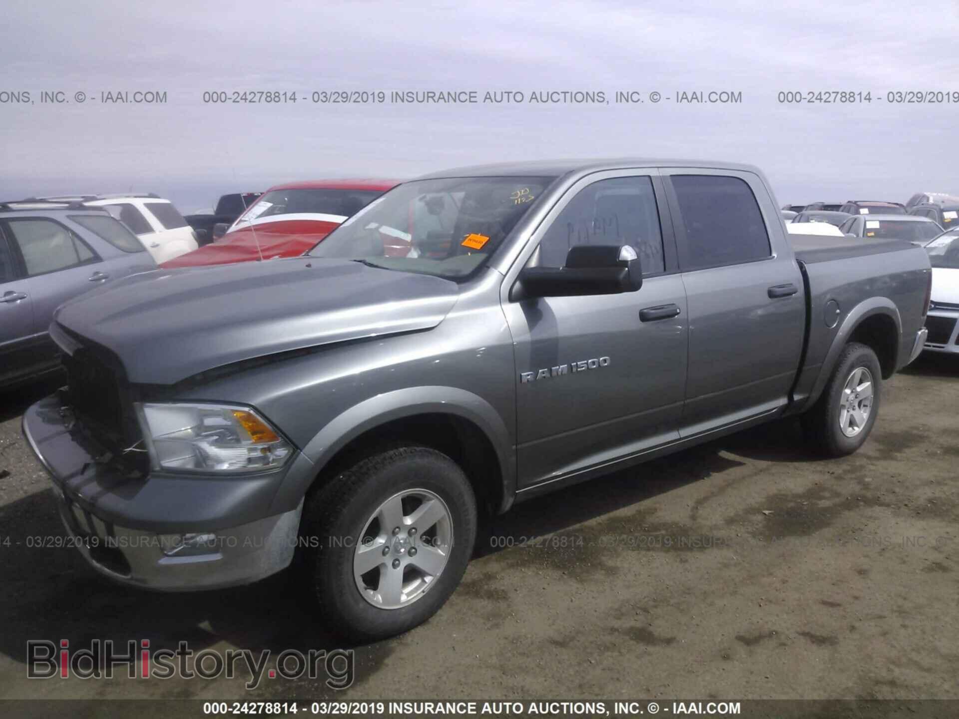 2012 DODGE RAM 1500 - VIN: 1C6RD7LP4CS166499 - Фото 2