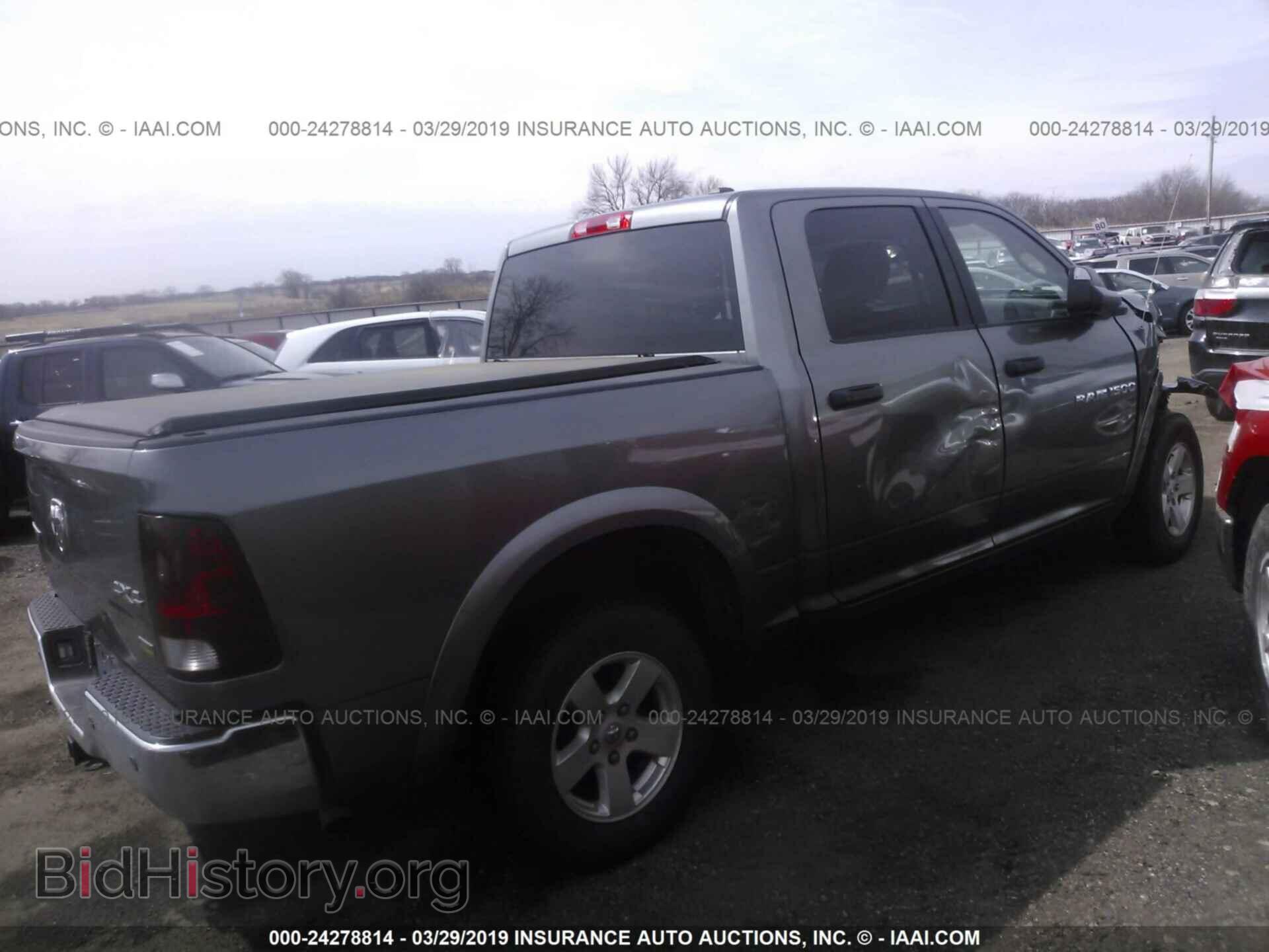 2012 DODGE RAM 1500 - VIN: 1C6RD7LP4CS166499 - Фото 4