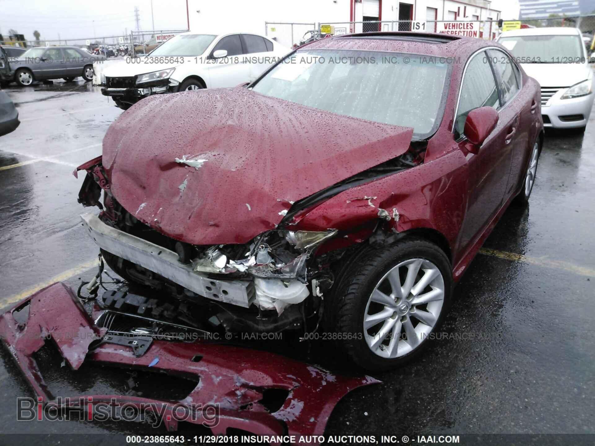 2010 LEXUS IS - VIN: JTHBF5C23A5109802 - Фото 2