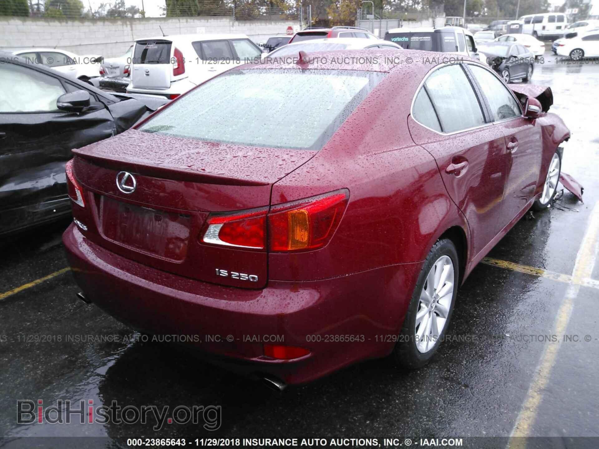 2010 LEXUS IS - VIN: JTHBF5C23A5109802 - Фото 4