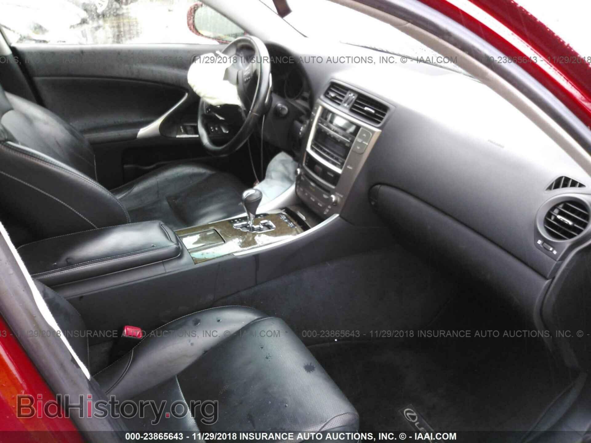 2010 LEXUS IS - VIN: JTHBF5C23A5109802 - Фото 5