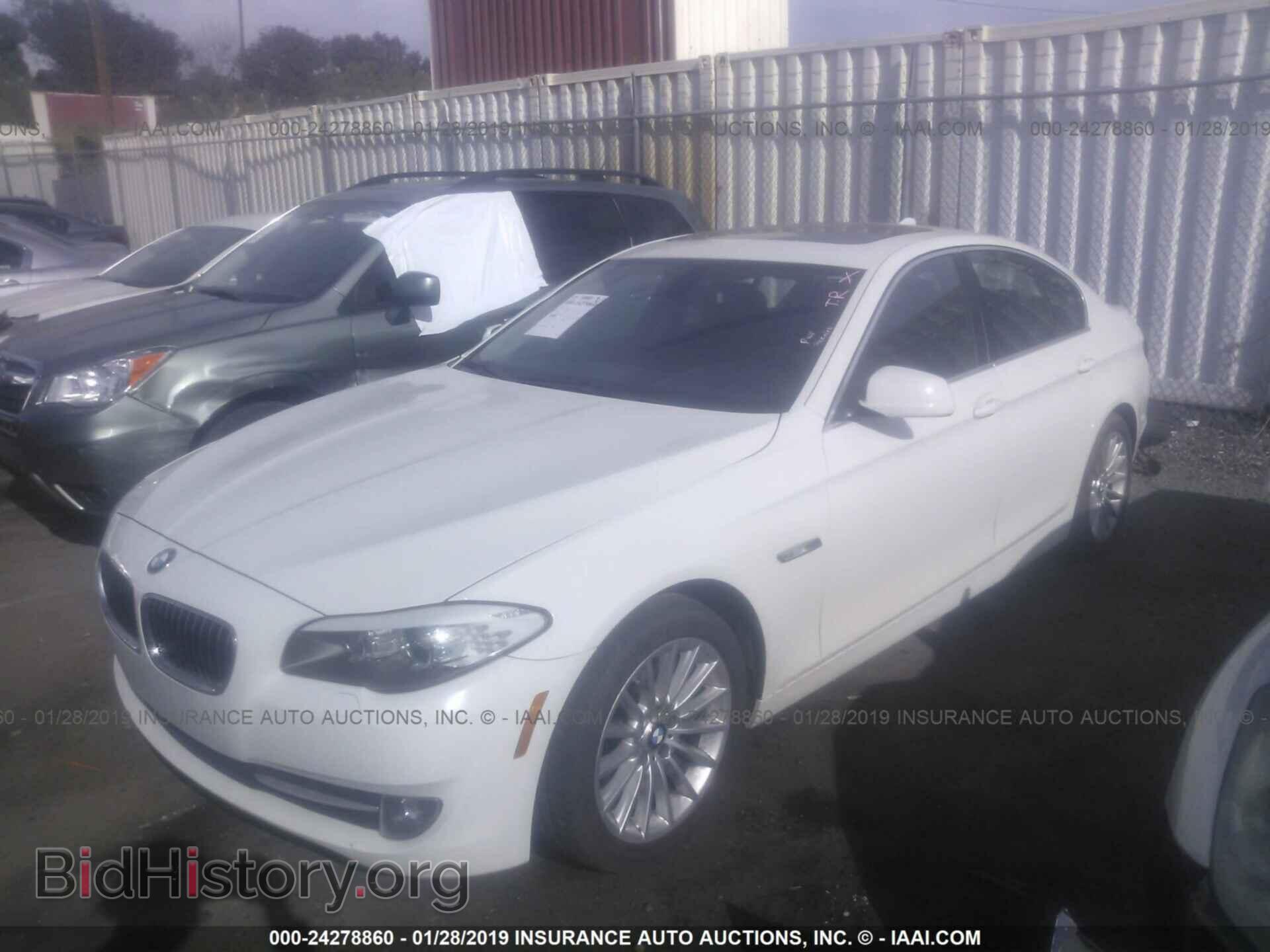 2011 BMW 535 - VIN: WBAFR7C54BC266989 - Фото 2