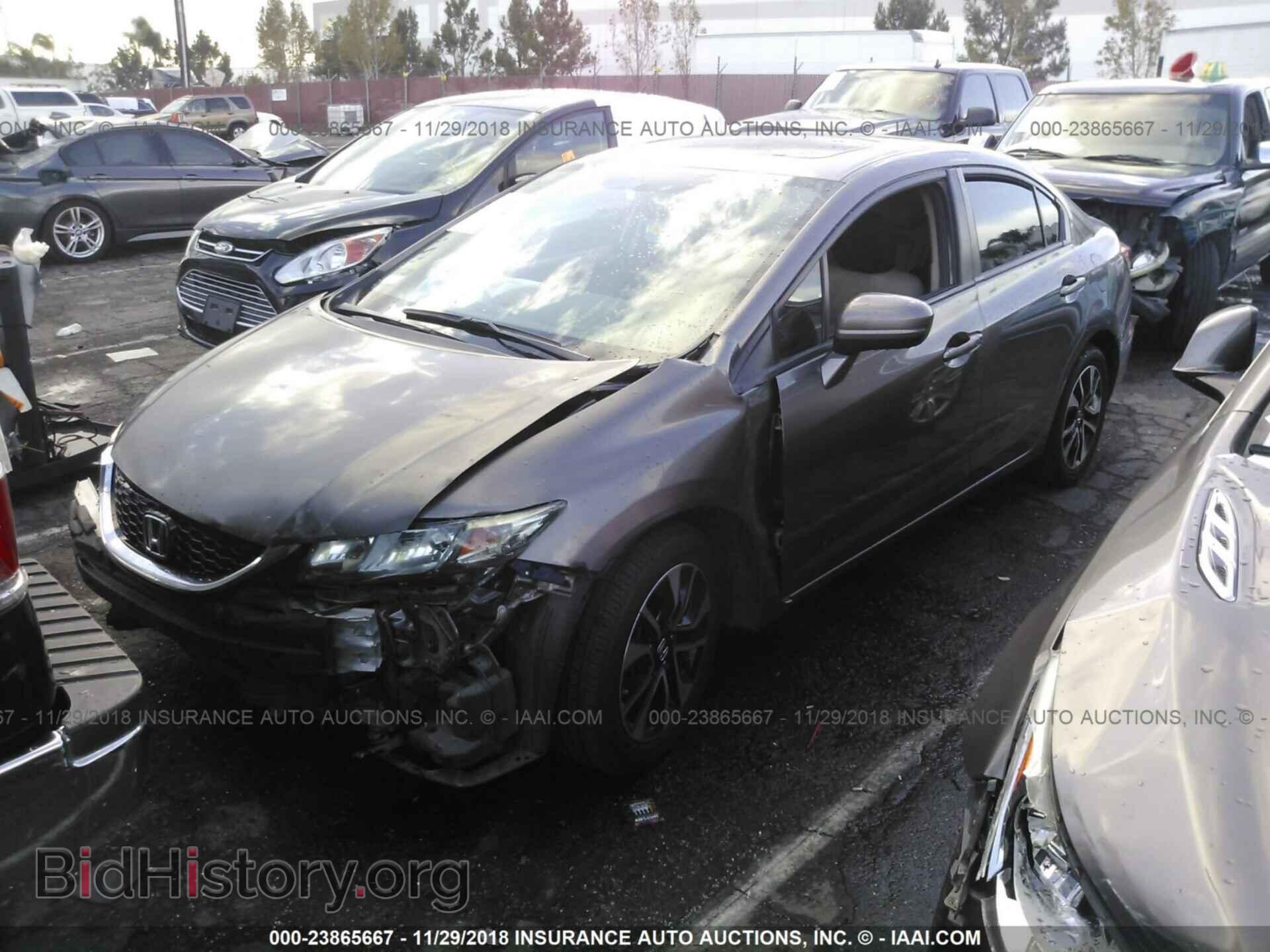 2014 HONDA CIVIC - VIN: 19XFB2F85EE258428 - Фото 2