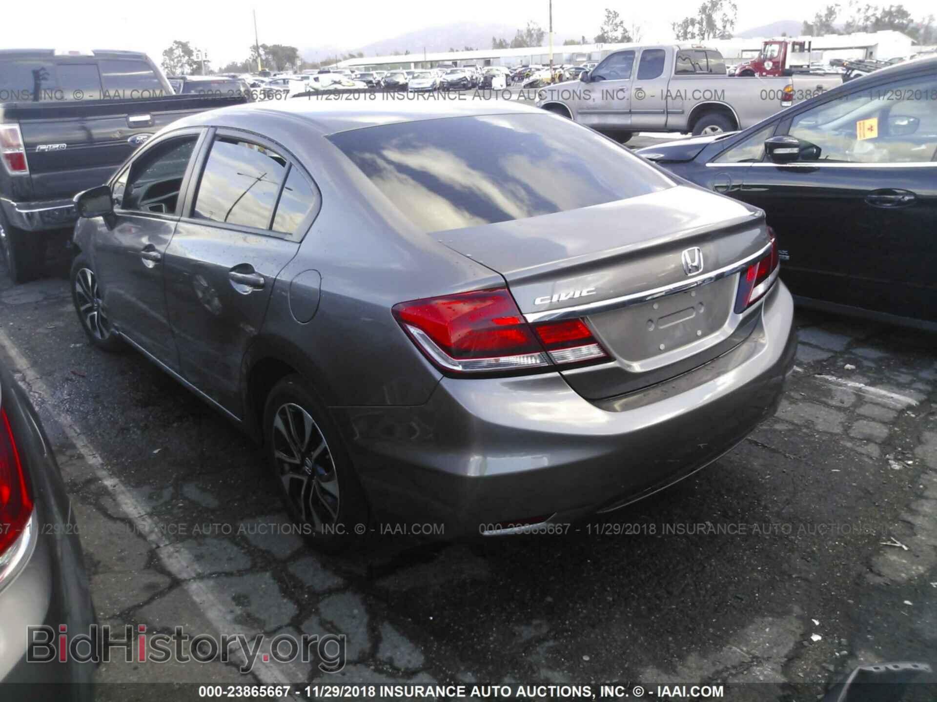 2014 HONDA CIVIC - VIN: 19XFB2F85EE258428 - Фото 3