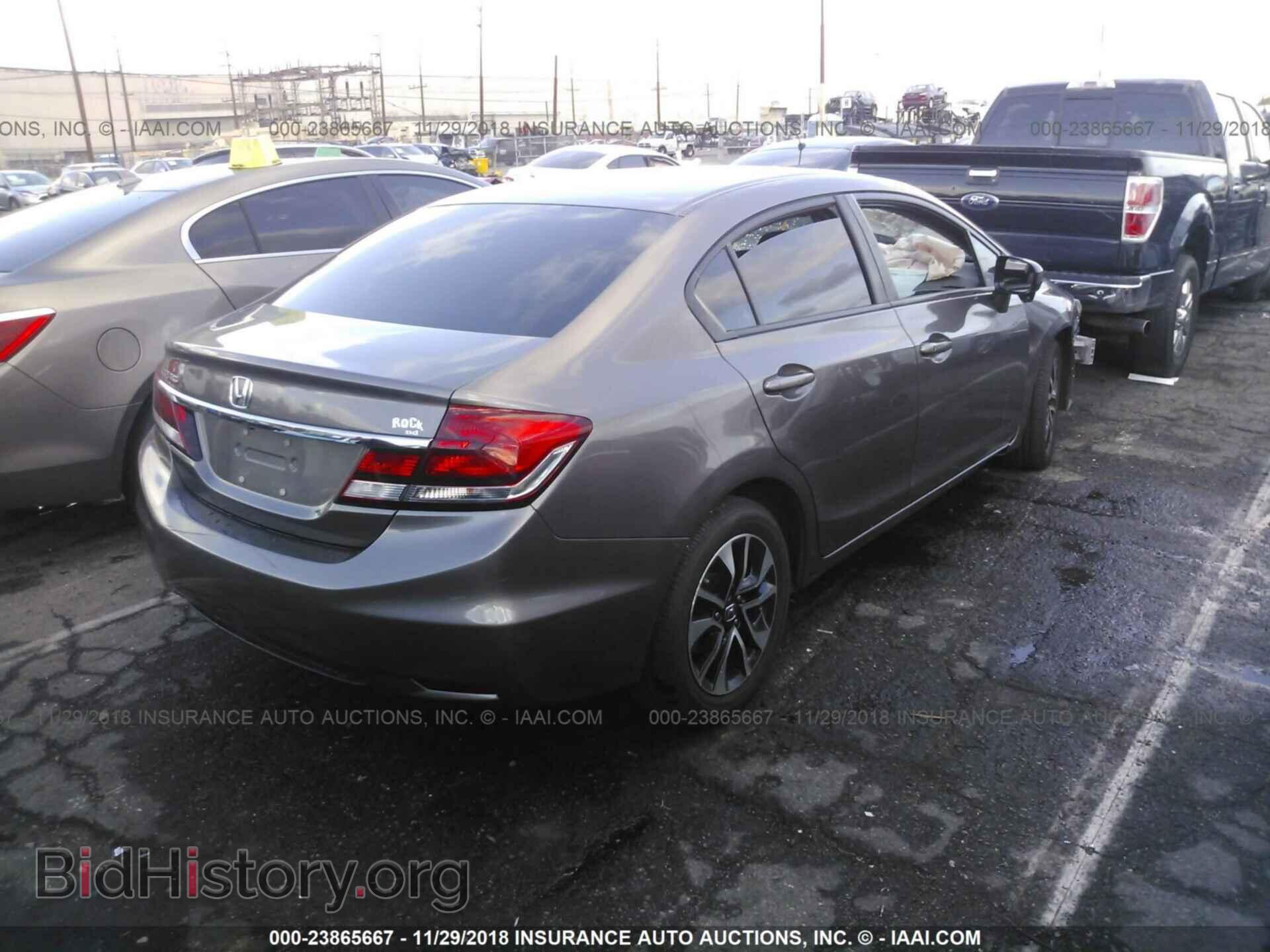 2014 HONDA CIVIC - VIN: 19XFB2F85EE258428 - Фото 4