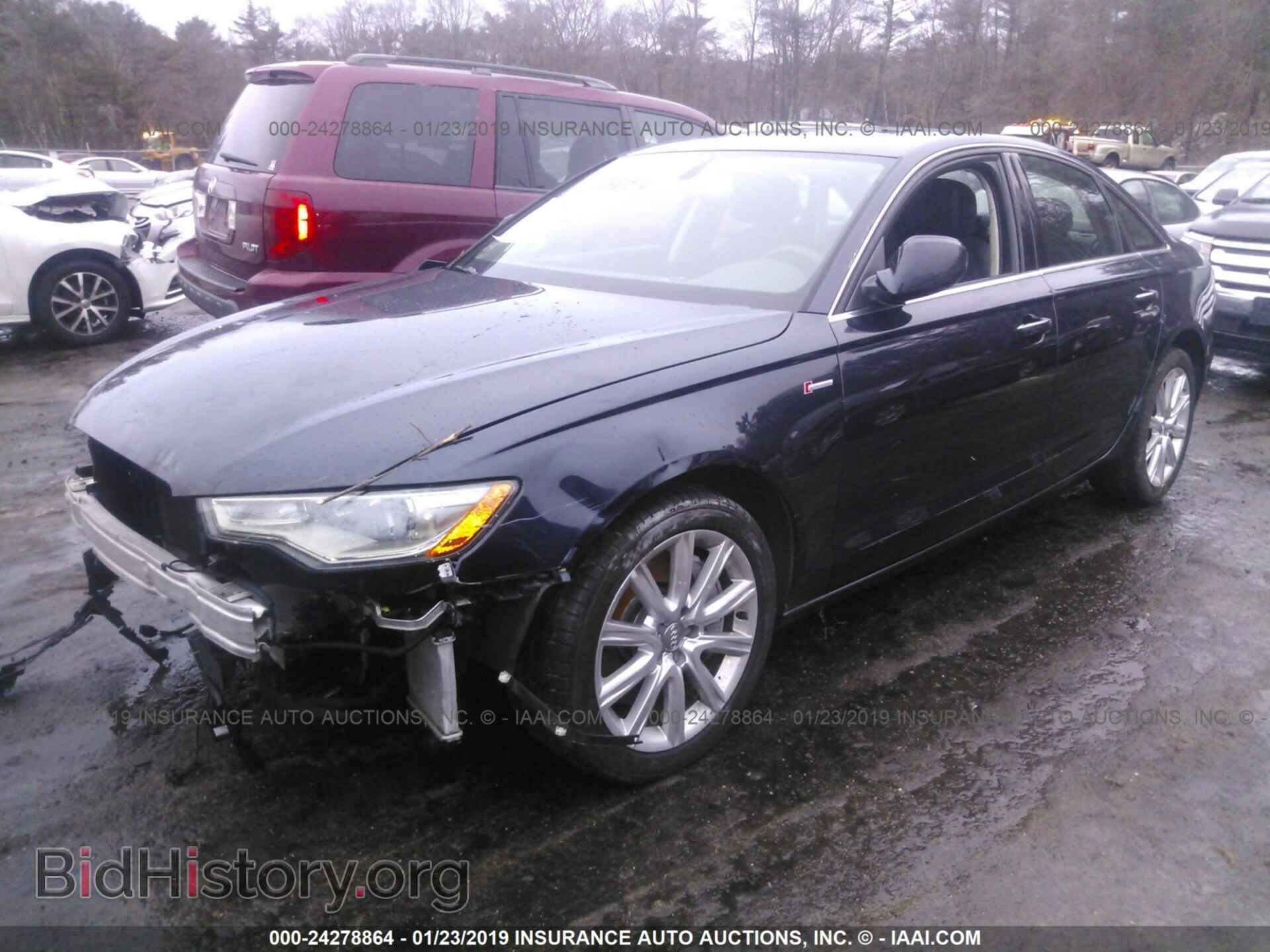 2014 AUDI A6 - VIN: WAUFGAFC2EN118166 - Photo 2