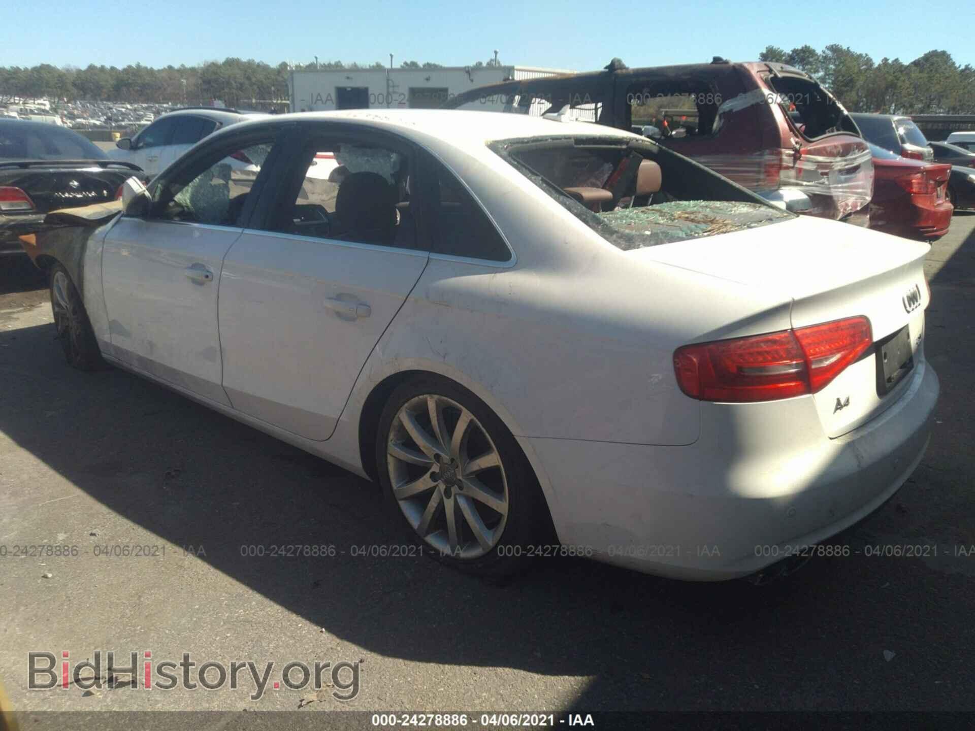 2013 AUDI A4 - VIN: WAUFFAFL8DN025069 - Фото 3