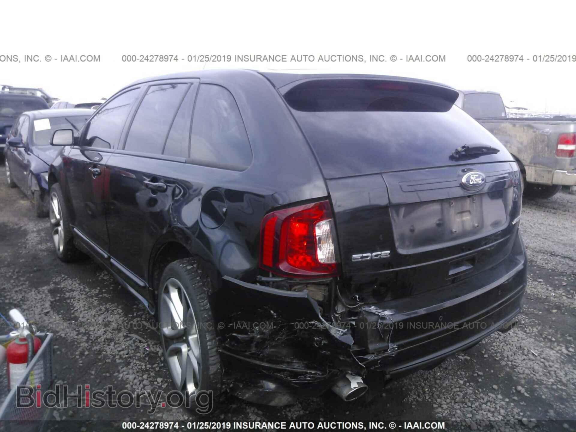 2013 FORD EDGE - VIN: 2FMDK3AK7DBB78601 - Фото 3