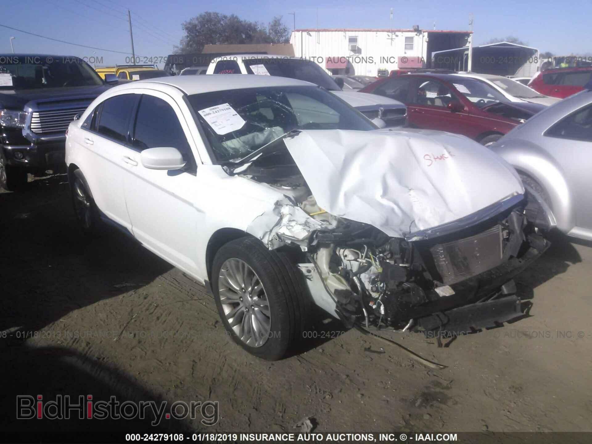 Фотография 1C3CCBAB4CN282381 - CHRYSLER 200 2012