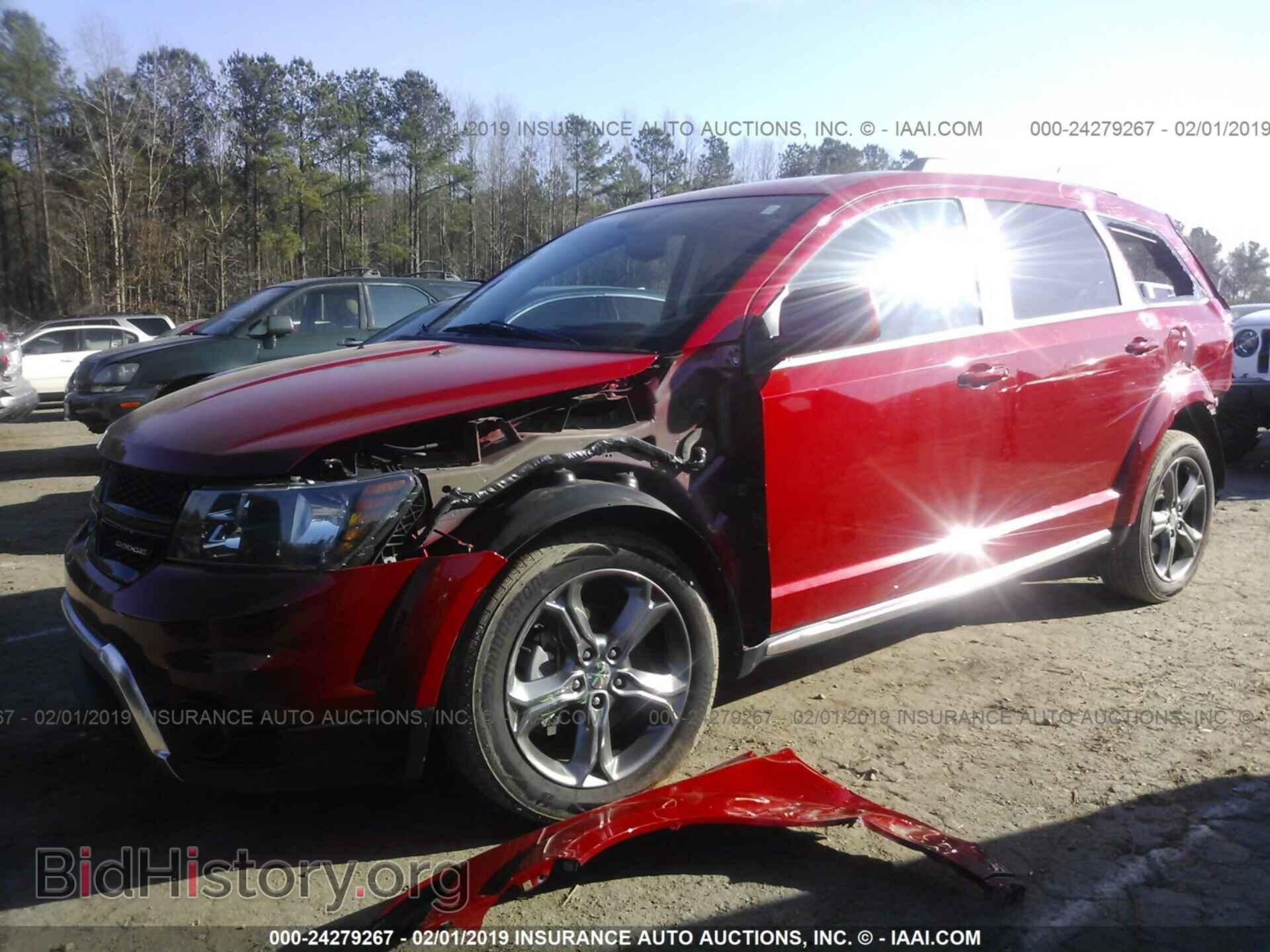 2017 DODGE JOURNEY - VIN: 3C4PDCGG5HT536237 - Фото 2