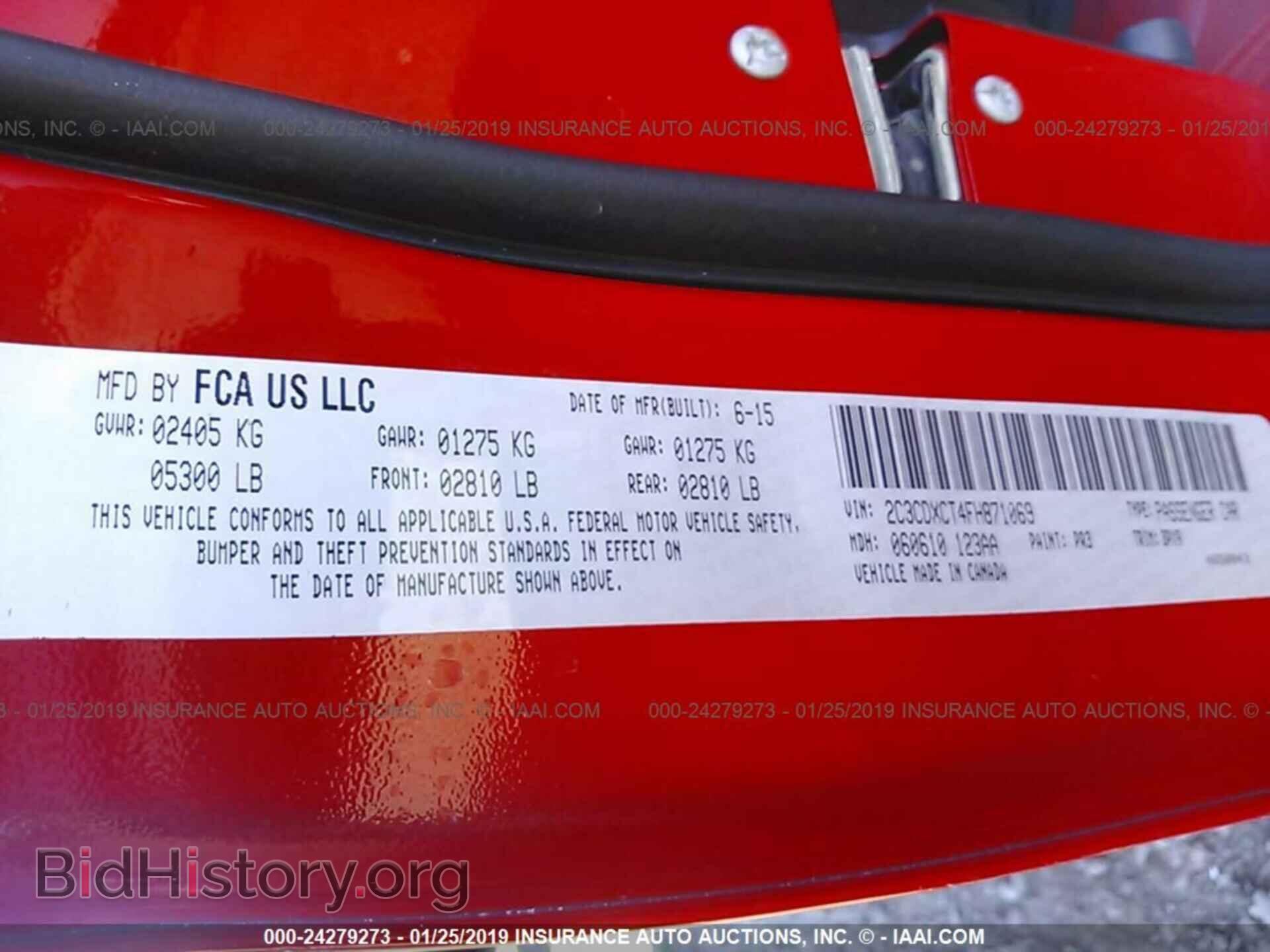2015 DODGE CHARGER - VIN: 2C3CDXCT4FH871069 - Photo 9