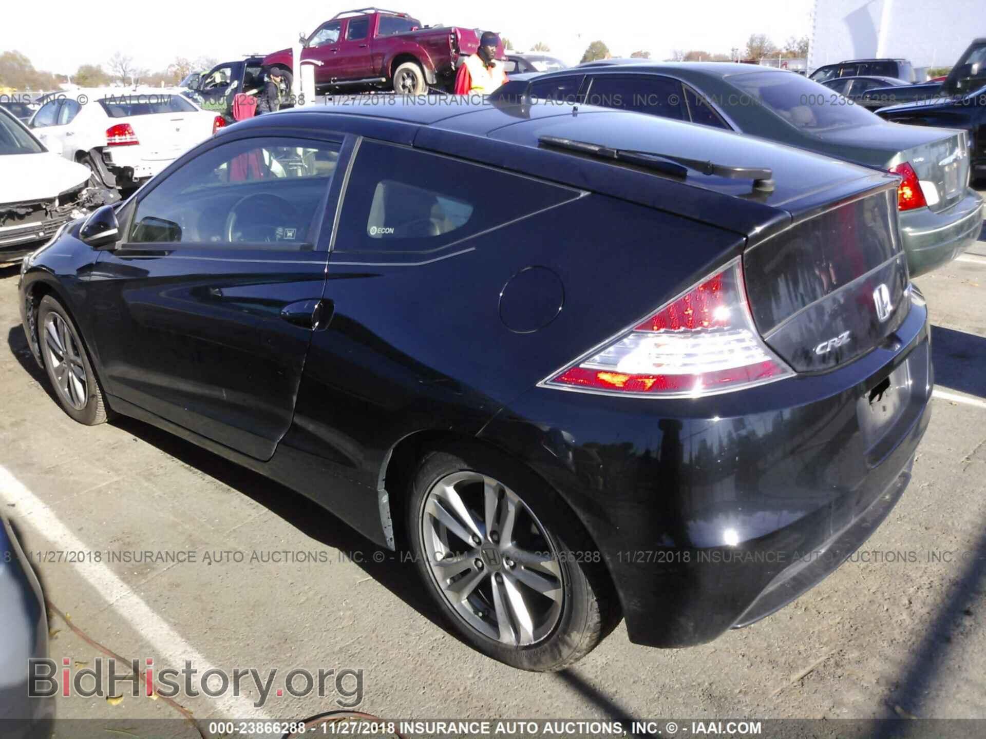 2013 HONDA CR-Z - VIN: JHMZF1D65DS001647 - Фото 3