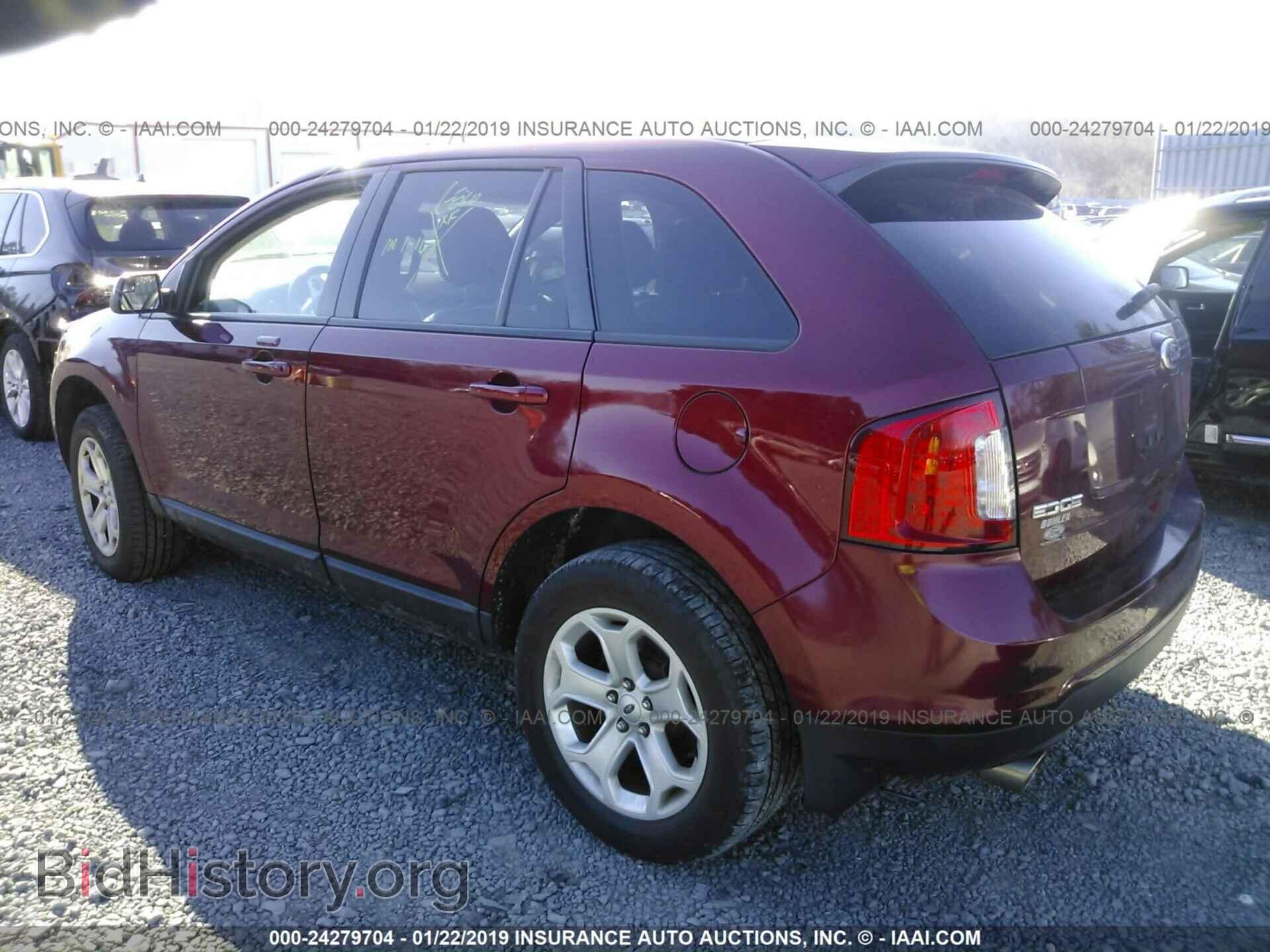 2014 FORD EDGE - VIN: 2FMDK4JCXEBB09806 - Фото 3