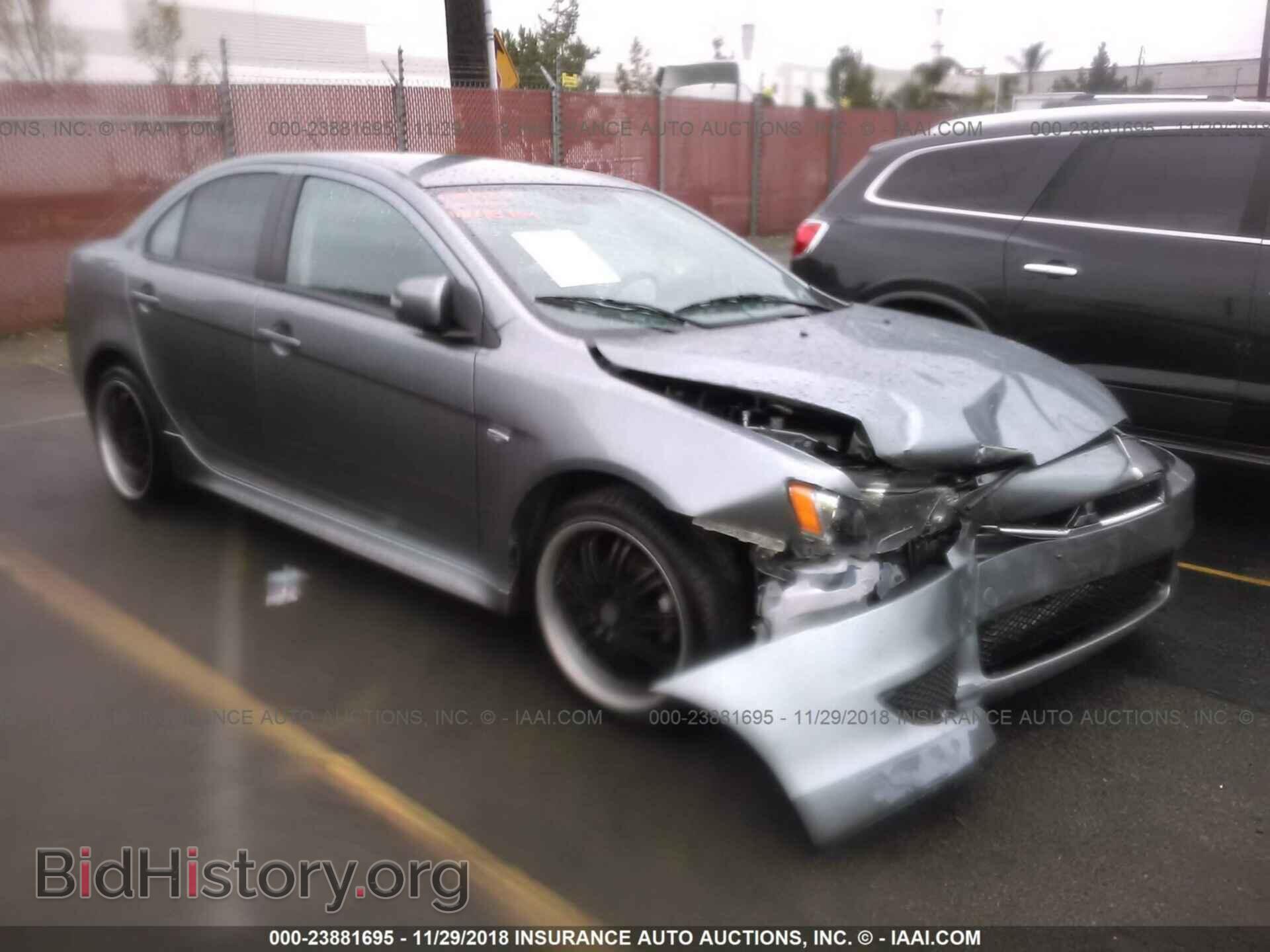 Photo JA32U2FU3FU009553 - MITSUBISHI LANCER 2015