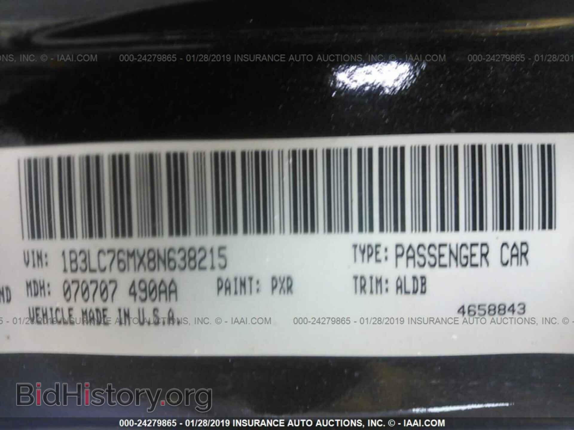 2008 DODGE AVENGER - VIN: 1B3LC76MX8N638215 - Photo 9