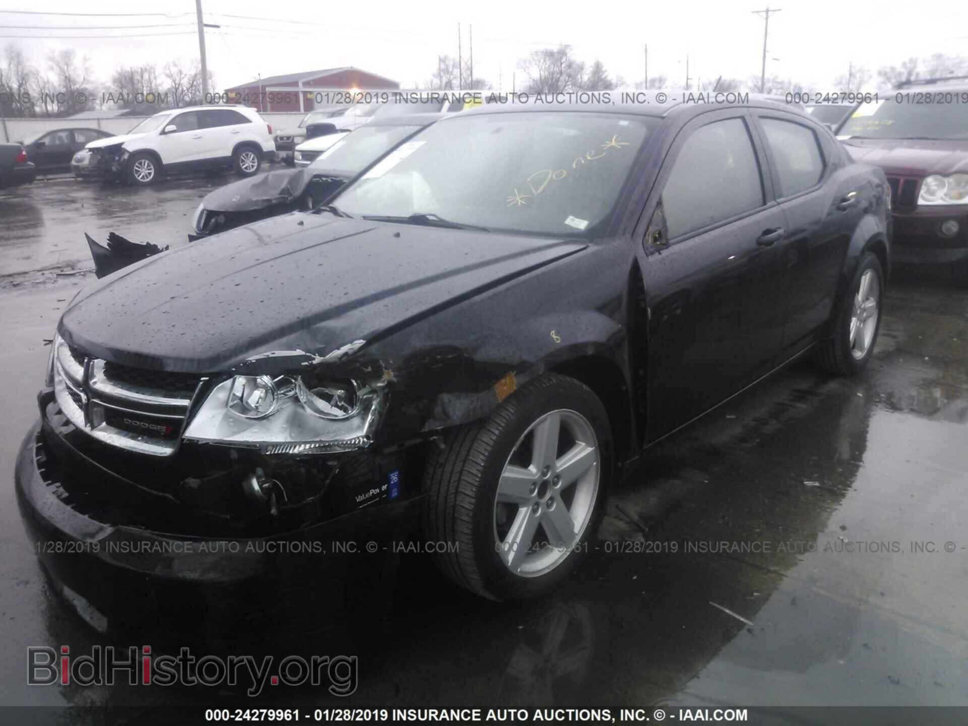 2013 DODGE AVENGER - VIN: 1C3CDZAB6DN646100 - Фото 2