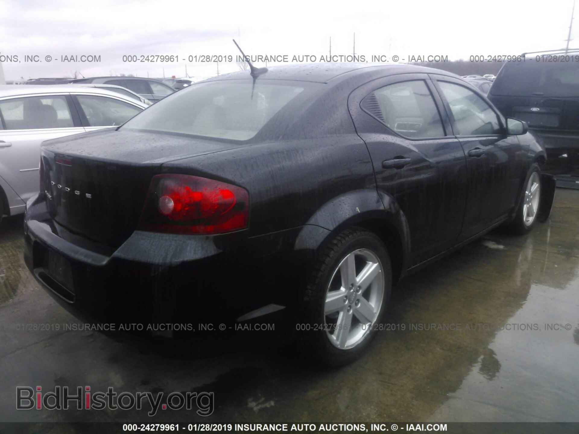 2013 DODGE AVENGER - VIN: 1C3CDZAB6DN646100 - Фото 4