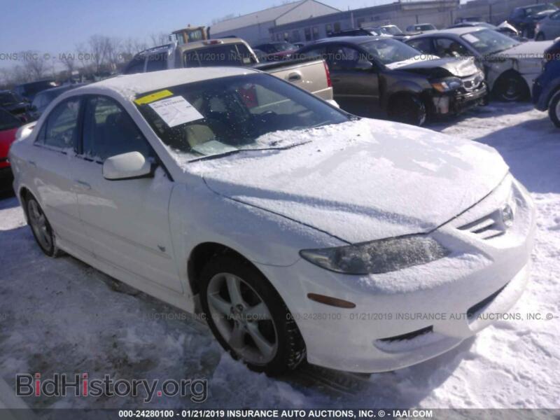 2005 Mazda 6 (VIN 1YVHP80D855M05883) — photo 1 of 10, IAAI, damage: front end