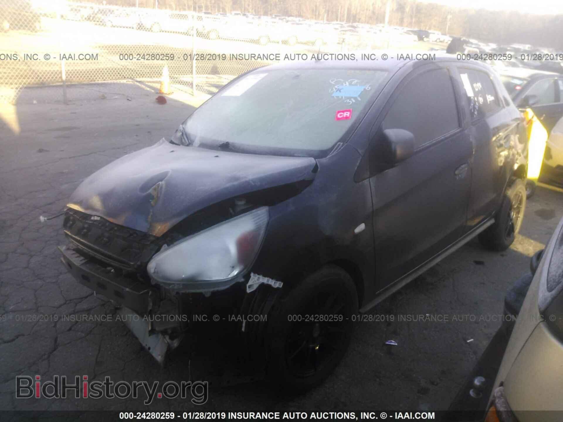2014 MITSUBISHI MIRAGE - VIN: ML32A4HJ3EH002430 - Фото 2