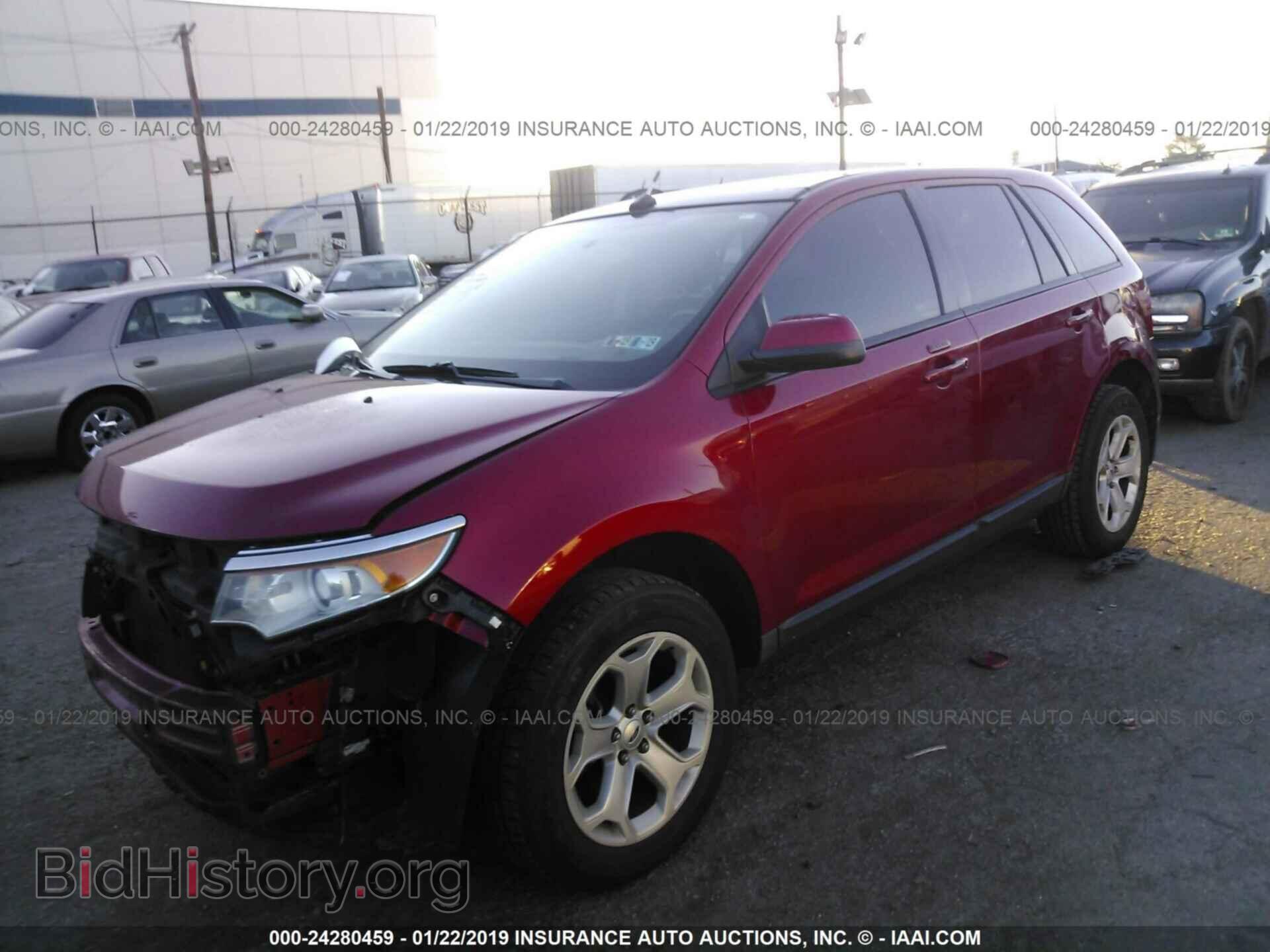 2012 FORD EDGE - VIN: 2FMDK4JC5CBA85900 - Фото 2
