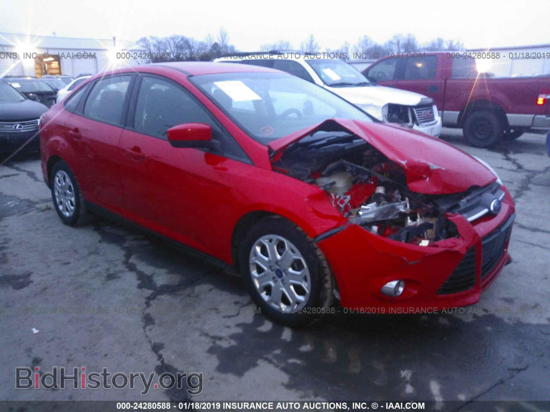 Photo 1FAHP3F25CL129529 - FORD FOCUS 2012