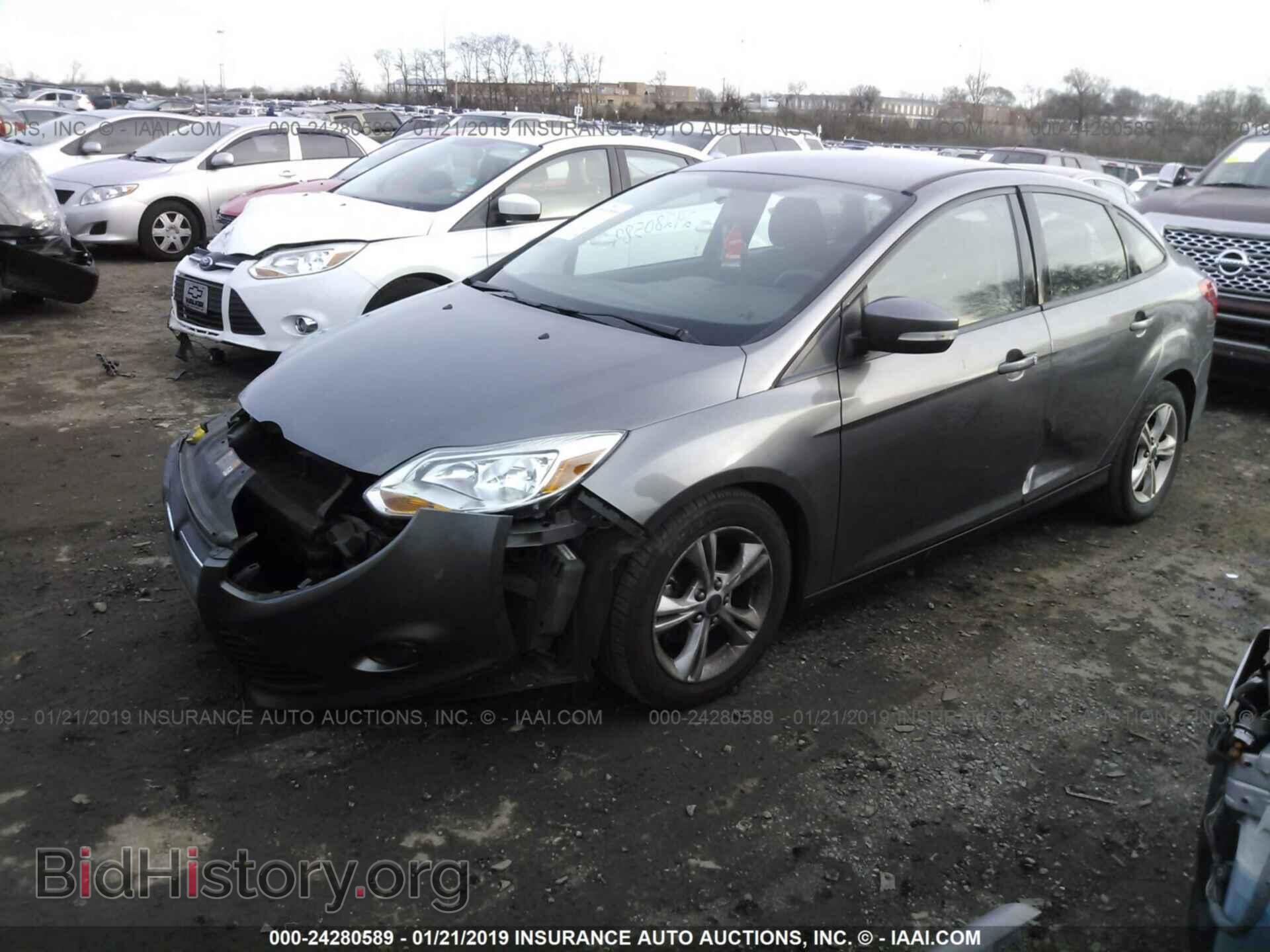 2014 FORD FOCUS - VIN: 1FADP3F21EL405366 - Фото 2
