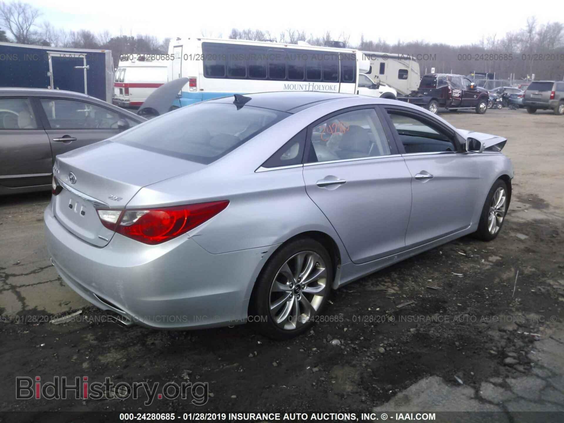 2012 HYUNDAI SONATA - VIN: 5NPEC4ABXCH349100 - Фото 4