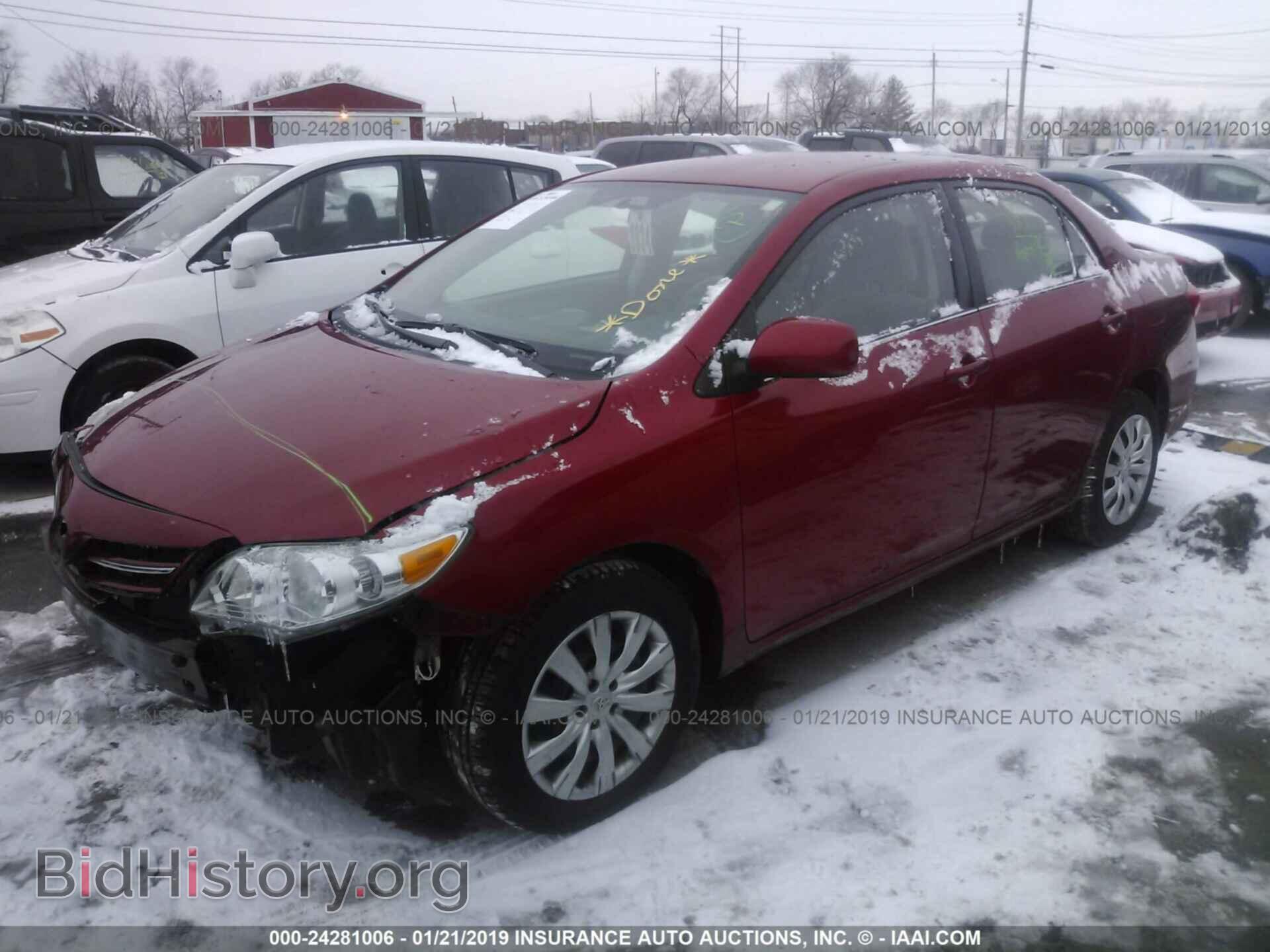 2013 TOYOTA COROLLA - VIN: 2T1BU4EEXDC923123 - Фото 2