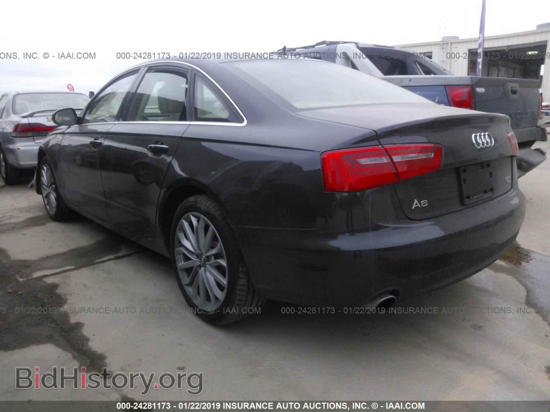 2014 AUDI A6 - VIN: WAUFGAFC8EN155139 - Фото 3