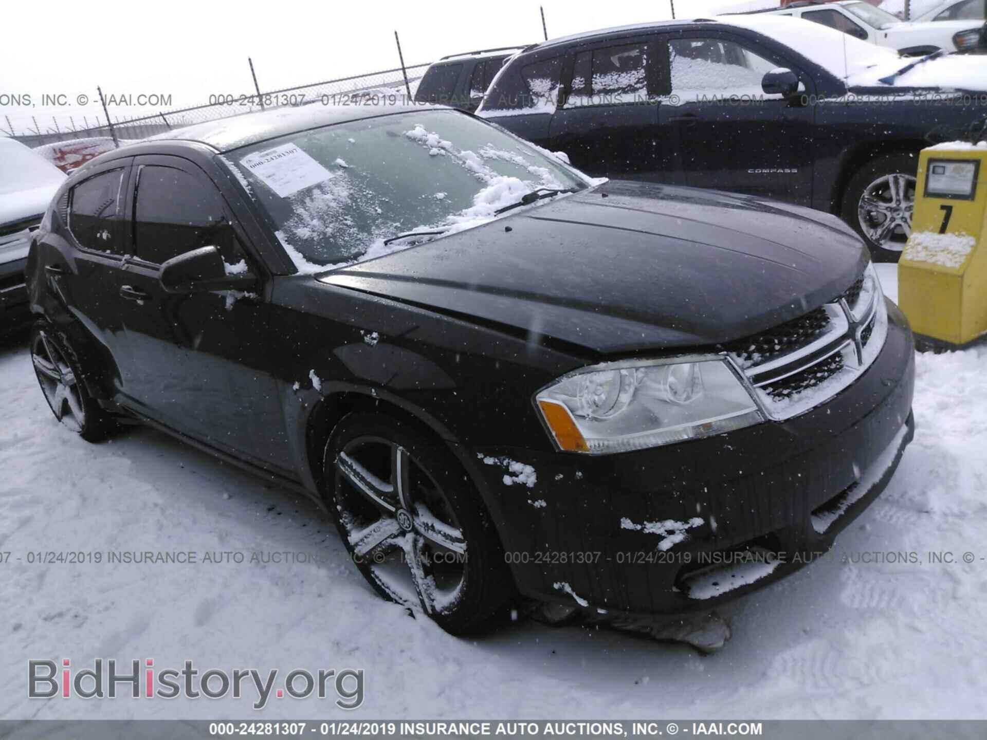 Photo 1C3CDZAB9EN138768 - DODGE AVENGER 2014