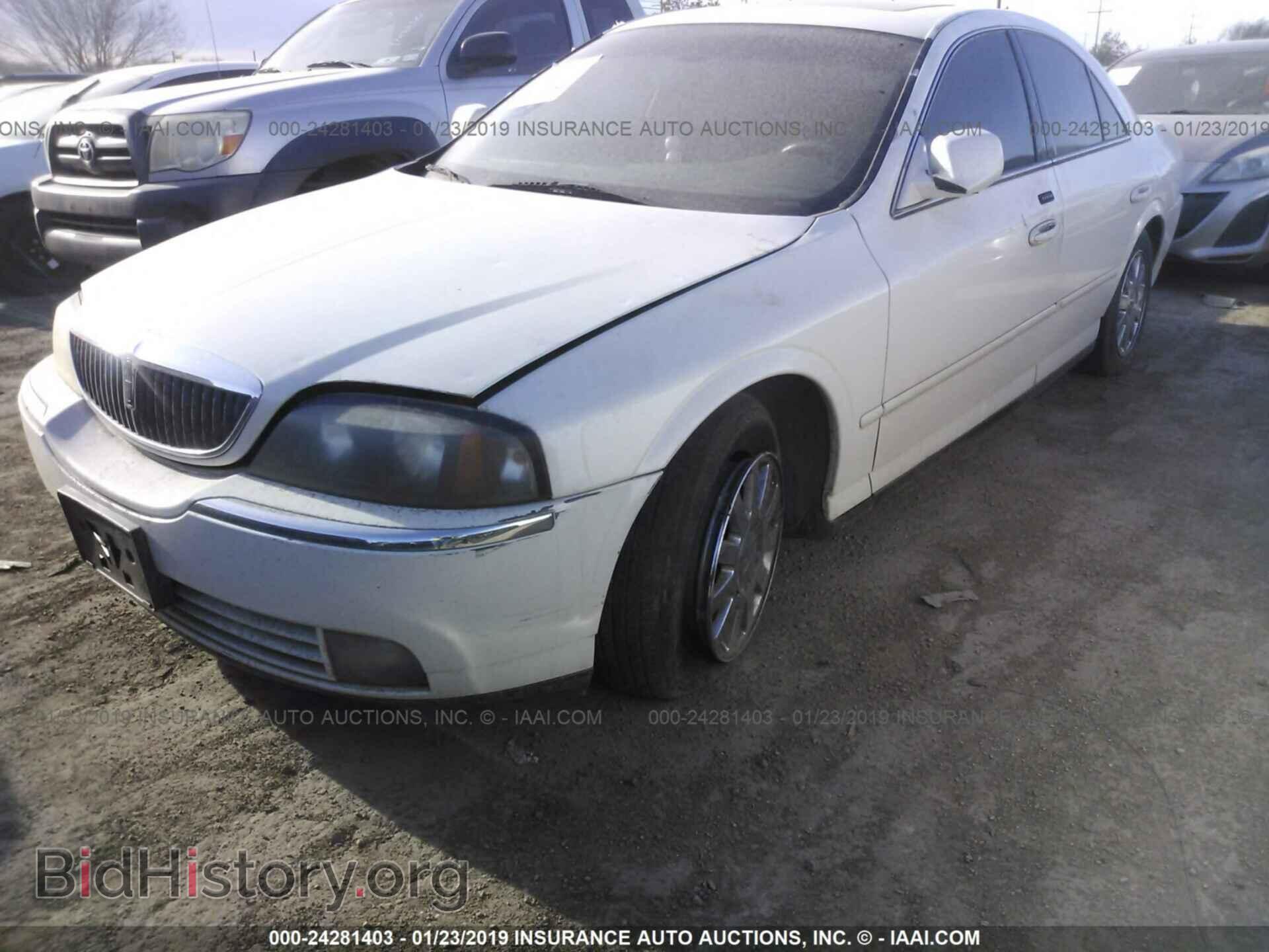 2004 LINCOLN LS - VIN: 1LNHM86S44Y672130 - Фото 2