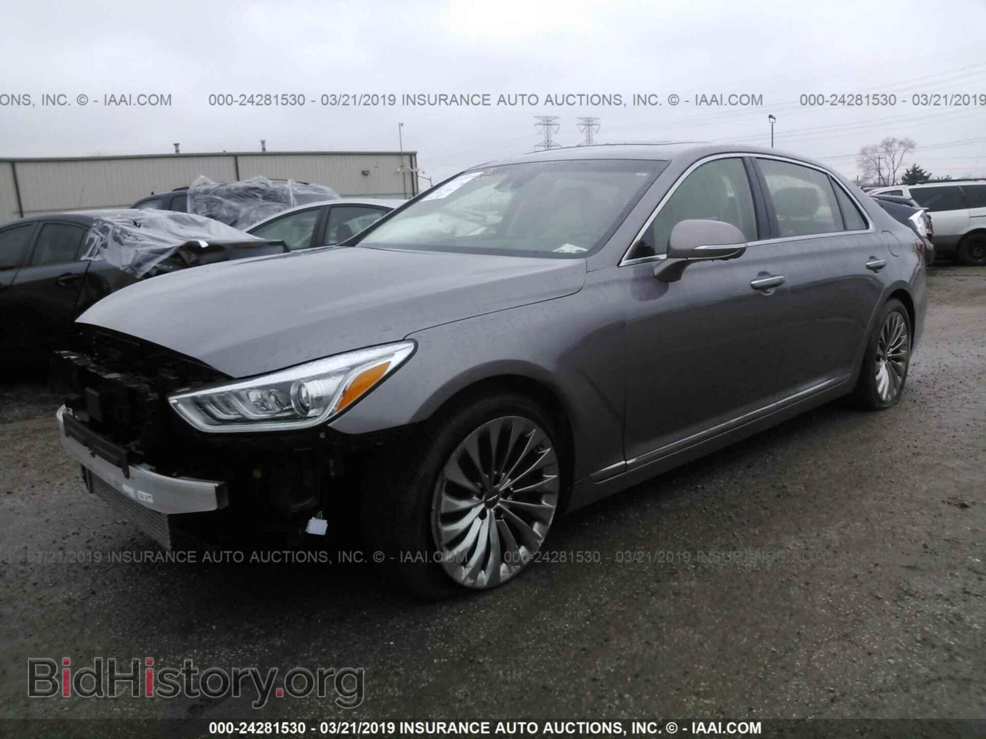 2018 GENESIS G90 - VIN: KMHG34JA8JU045066 - Фото 2
