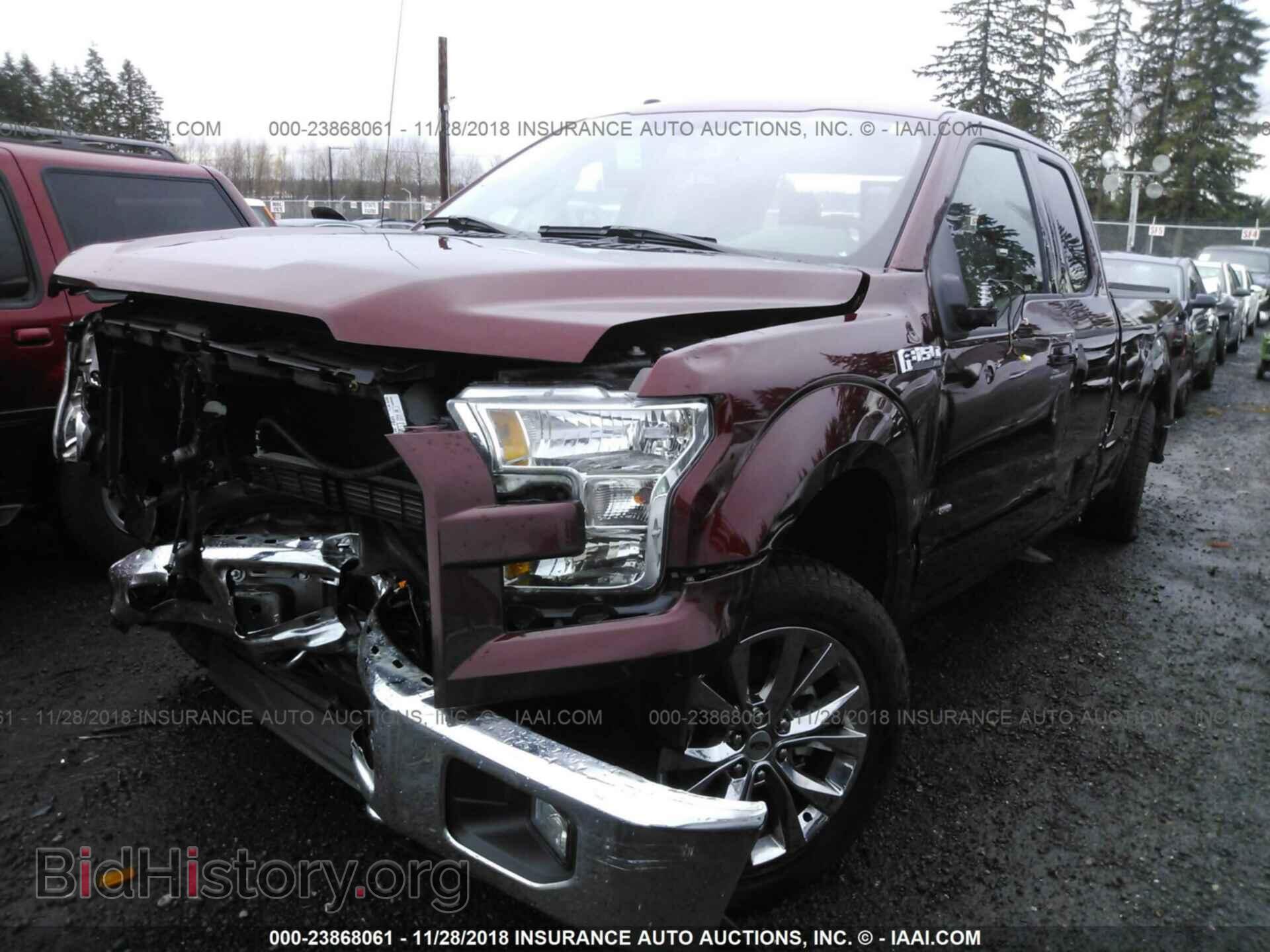 2017 FORD F150 - VIN: 1FTEX1EP2HFC60163 - Фото 2
