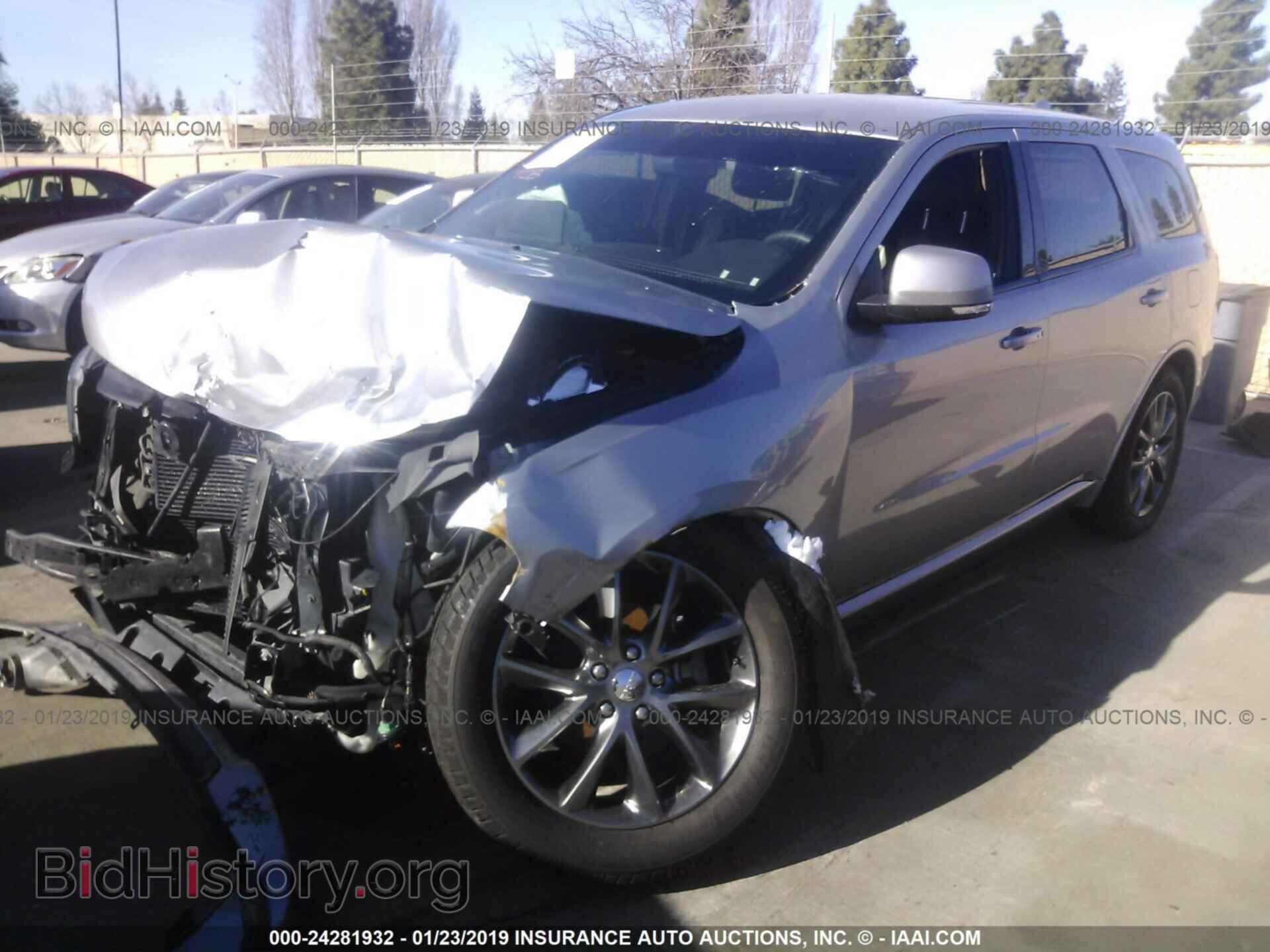 2017 DODGE DURANGO - VIN: 1C4RDJDG4HC725121 - Фото 2