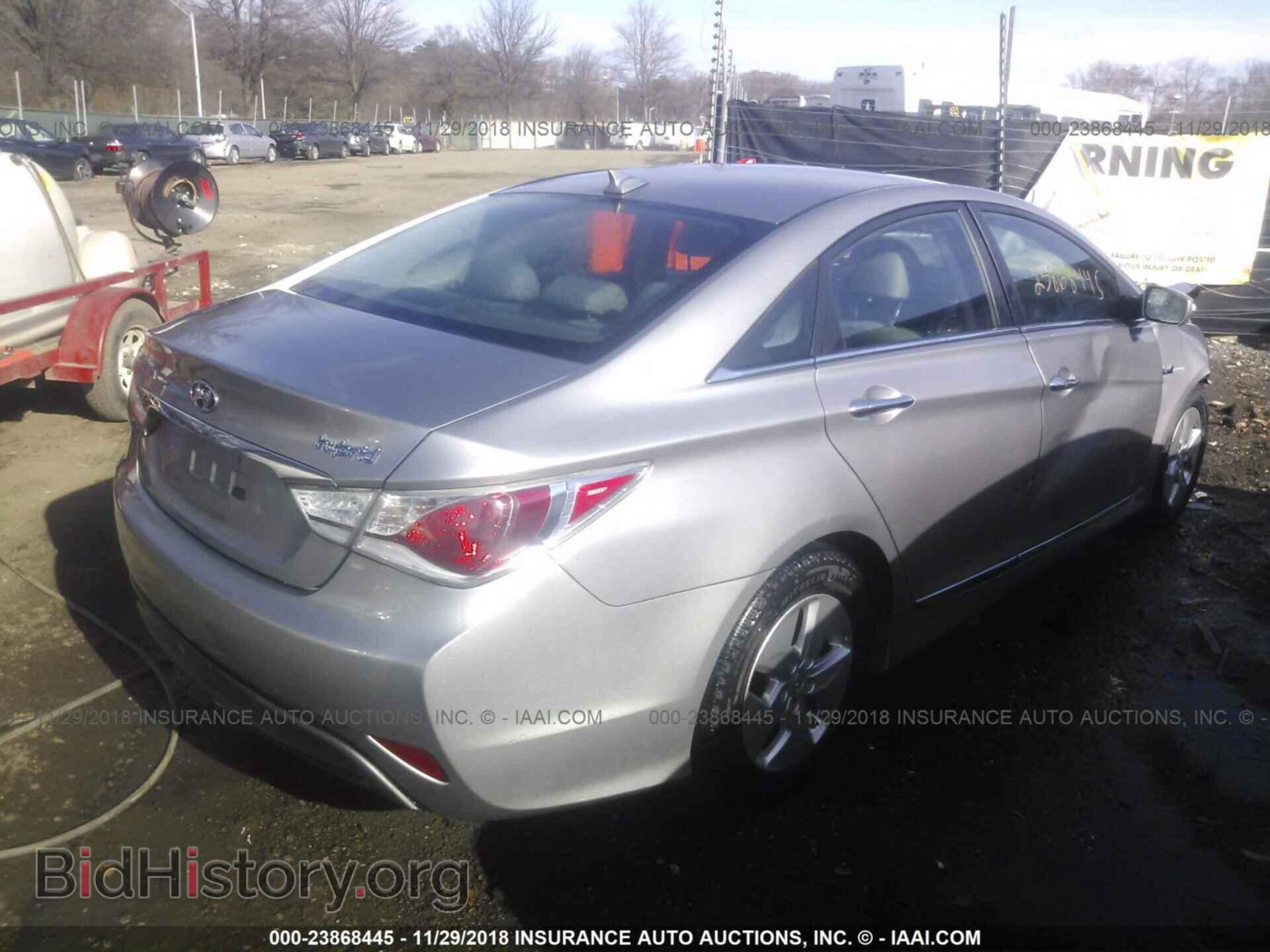 2012 HYUNDAI SONATA - VIN: KMHEC4A46CA059523 - Photo 4