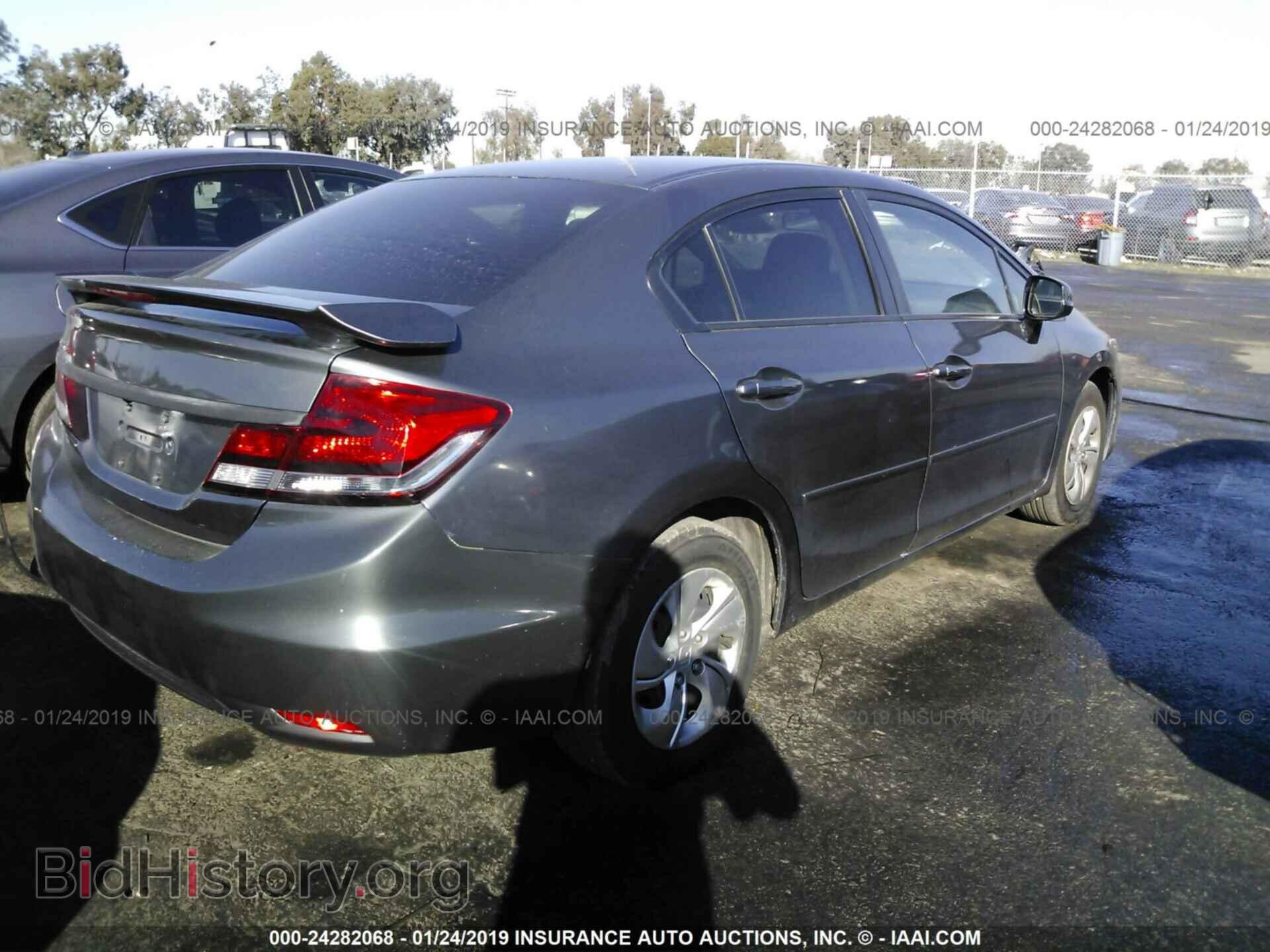2013 HONDA CIVIC - VIN: 19XFB2F58DE285935 - Фото 4