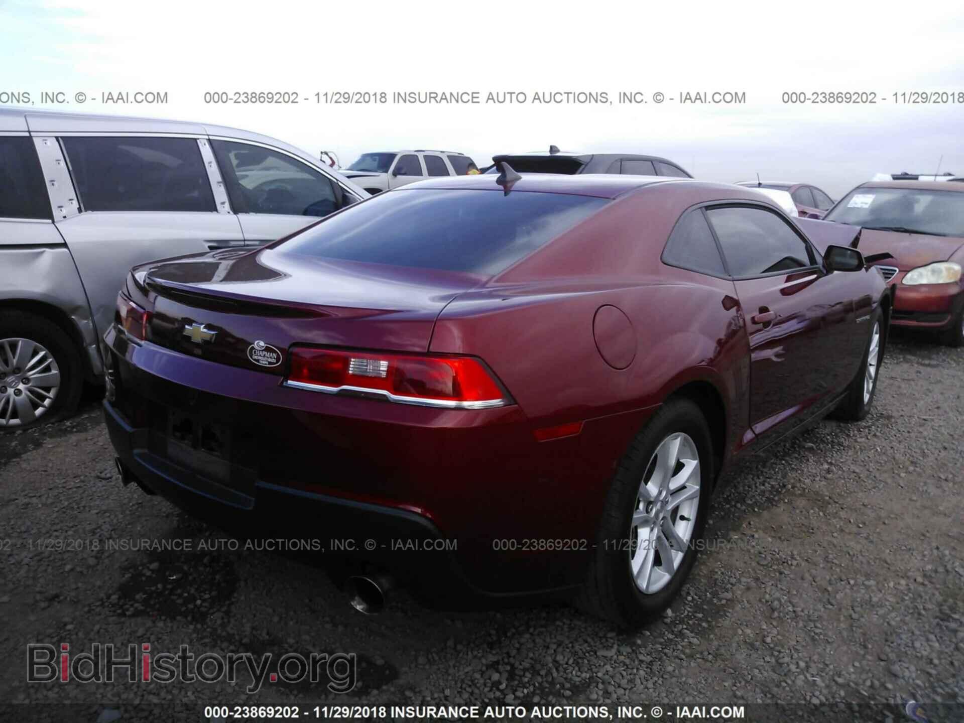 2015 CHEVROLET CAMARO - VIN: 2G1FB1E33F9310454 - Фото 4