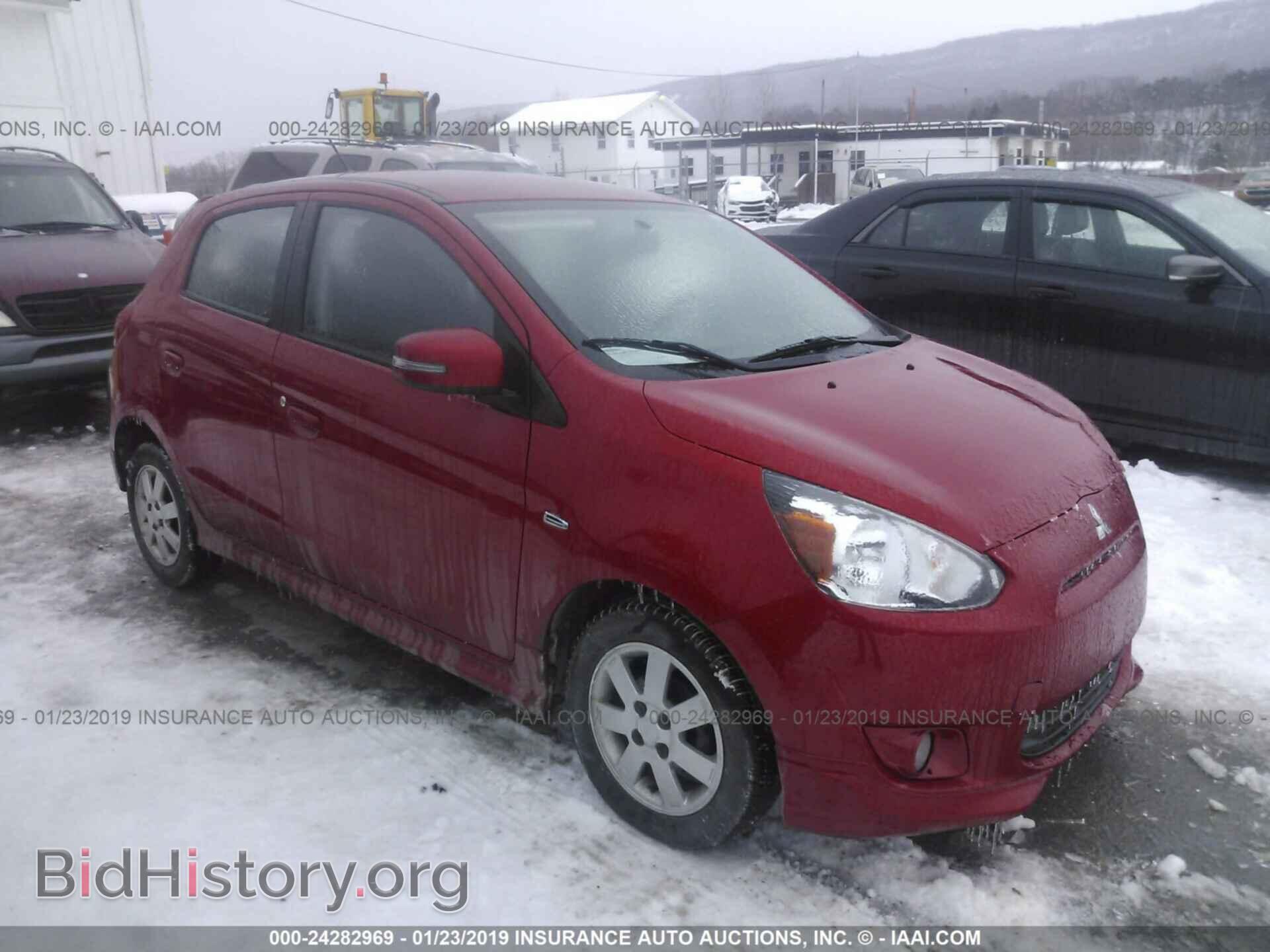 Photo ML32A4HJ4FH033624 - MITSUBISHI MIRAGE 2015