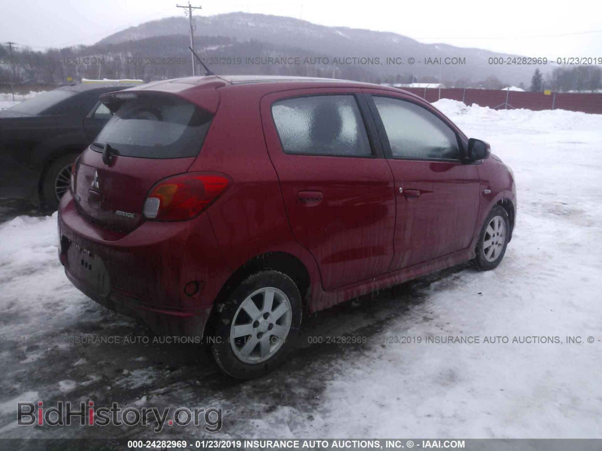 2015 MITSUBISHI MIRAGE - VIN: ML32A4HJ4FH033624 - Фото 4